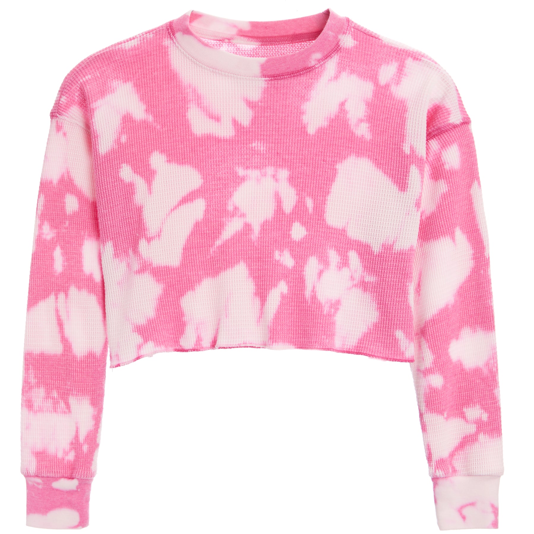 Cooper Bleached Waffle Long Sleeve