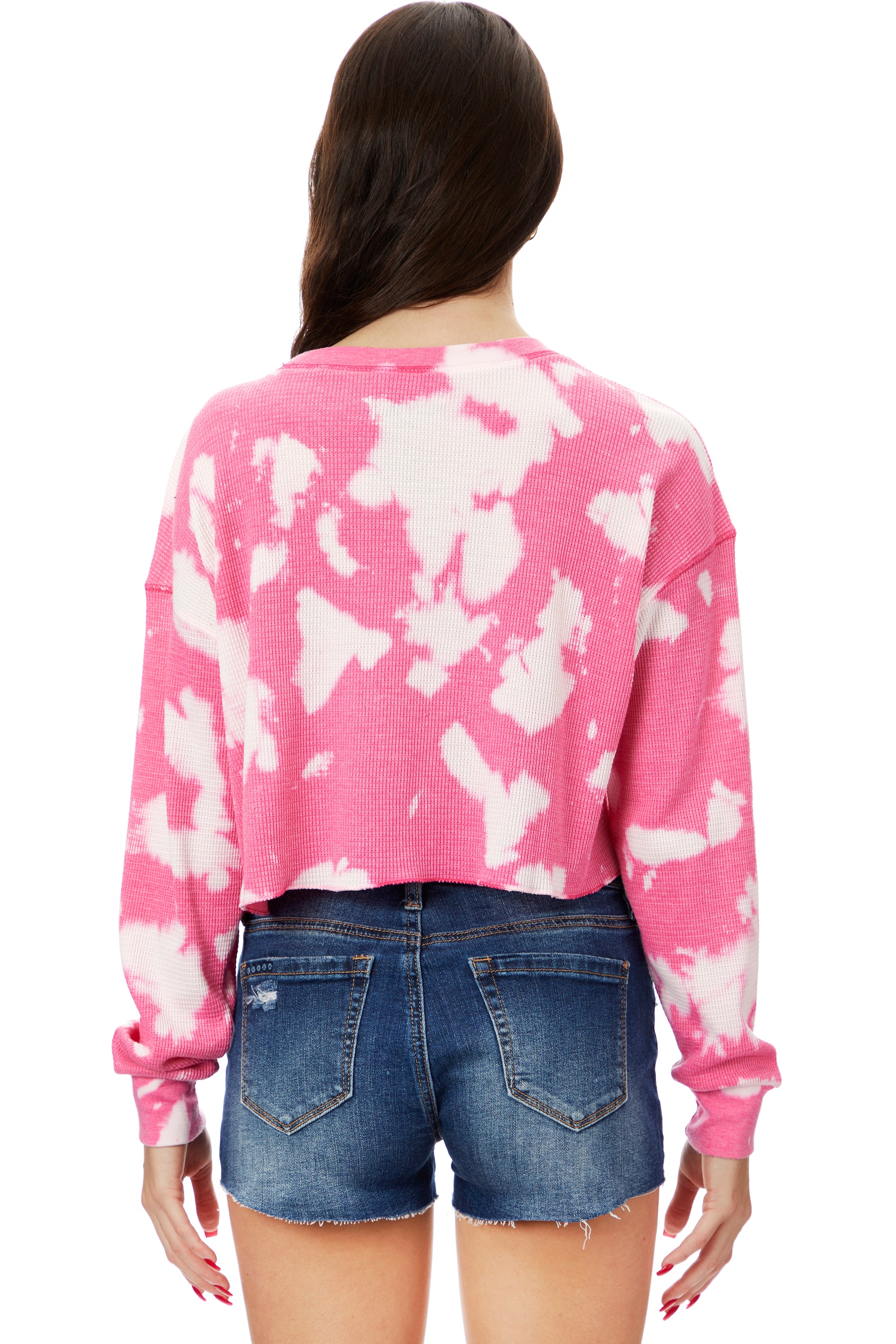 Cooper Bleached Waffle Long Sleeve