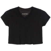 Courage Crop V-Neck Tee