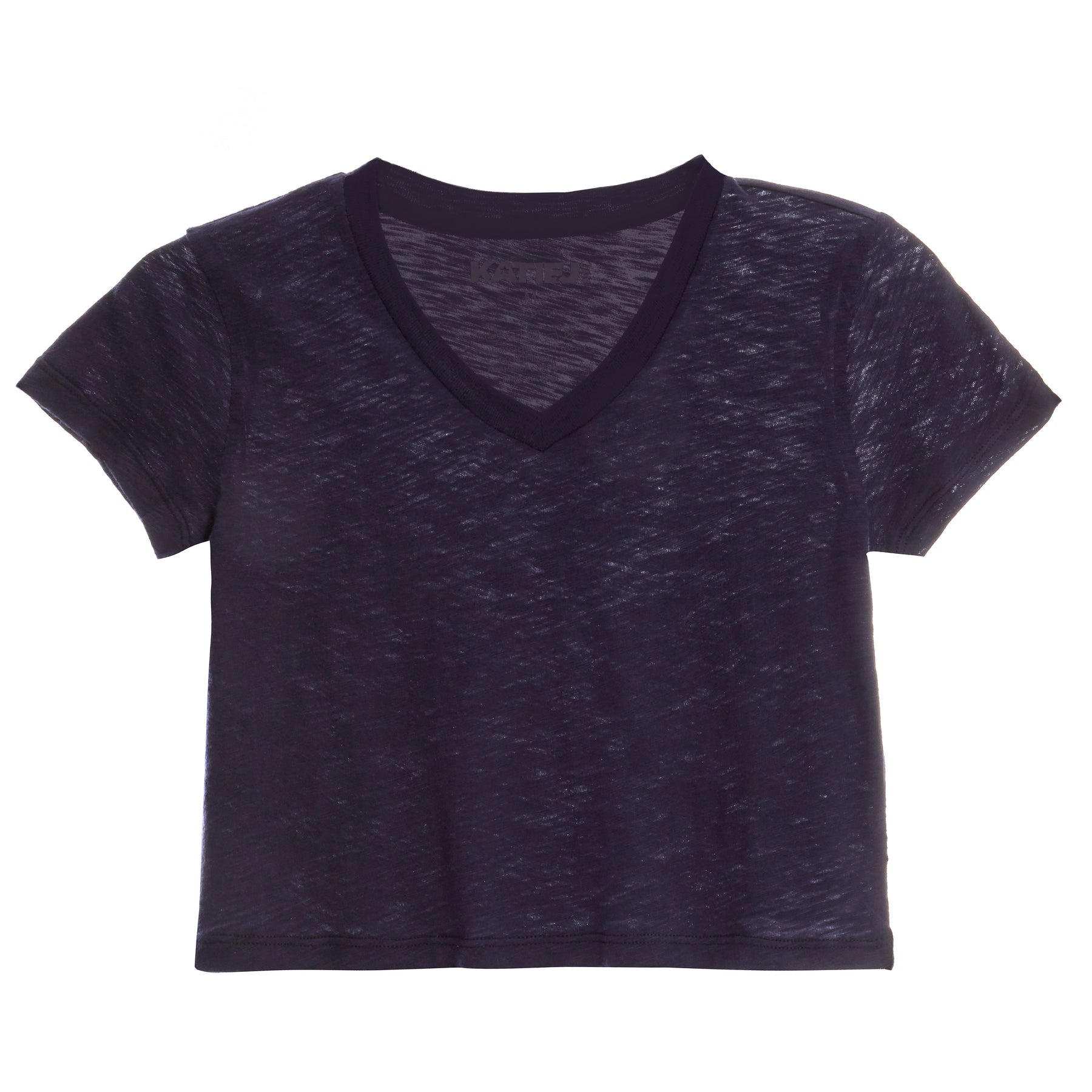 Courage Crop V-Neck Tee