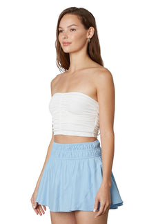Flounce Mini Skirt