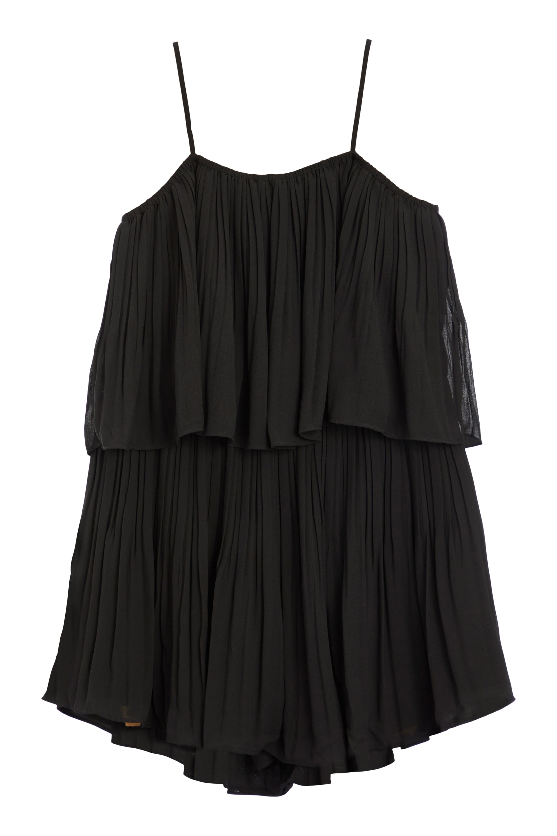 Pleated Romper
