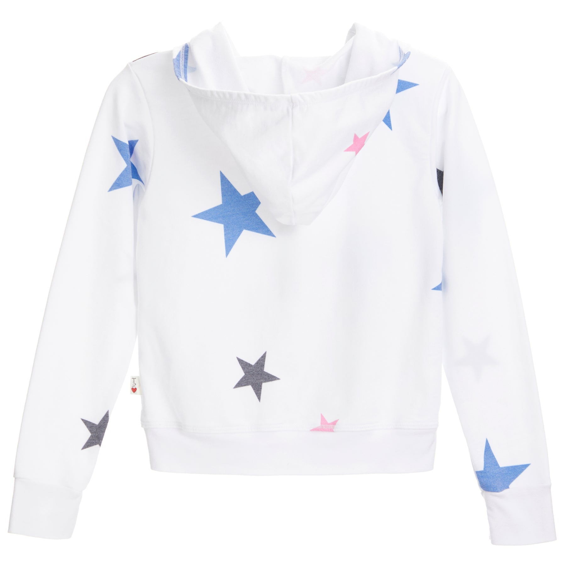Star Zip Thumbhole Hoodie