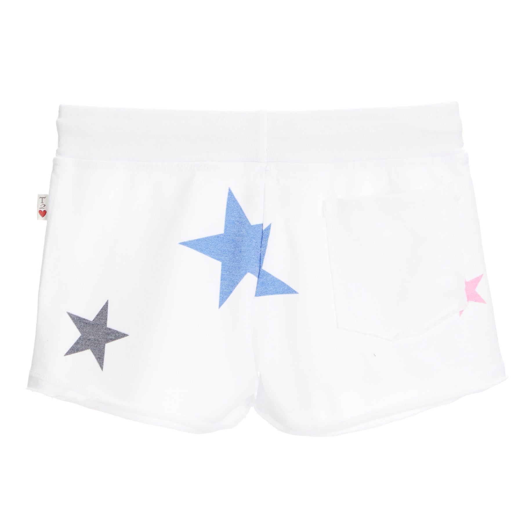 Star Raw Edge Short