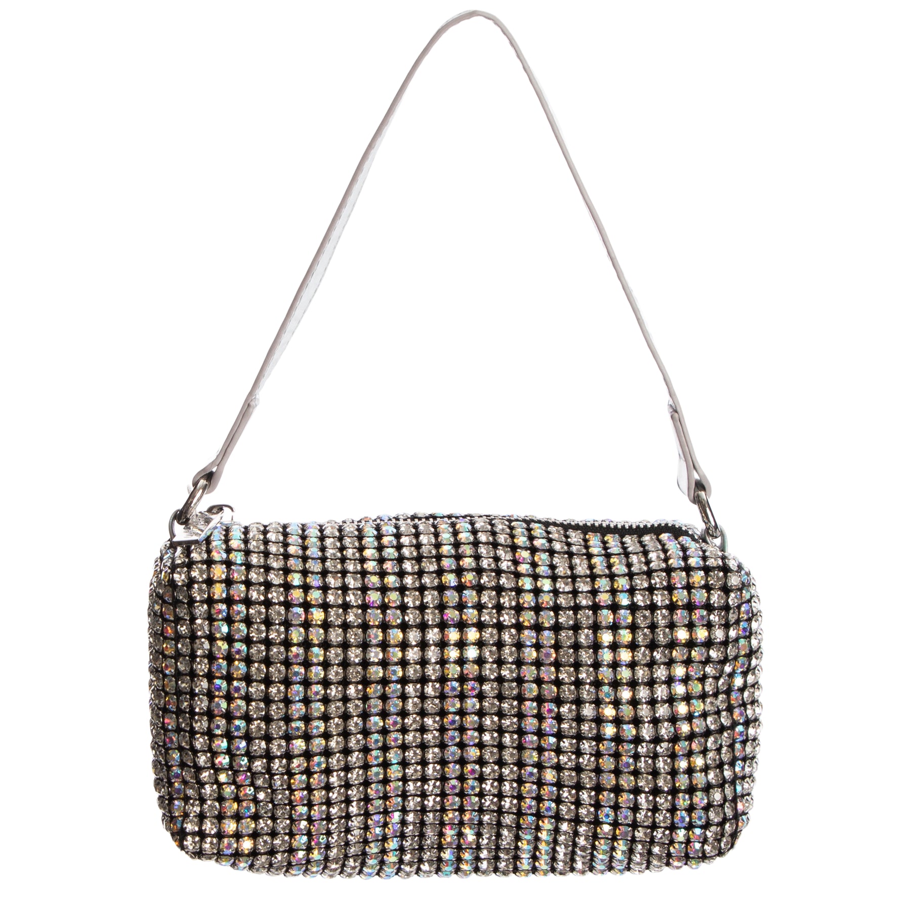 Clear Ombre Fully Crystallized Bag