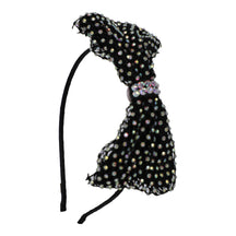 Jeweled Bow Thin Headband