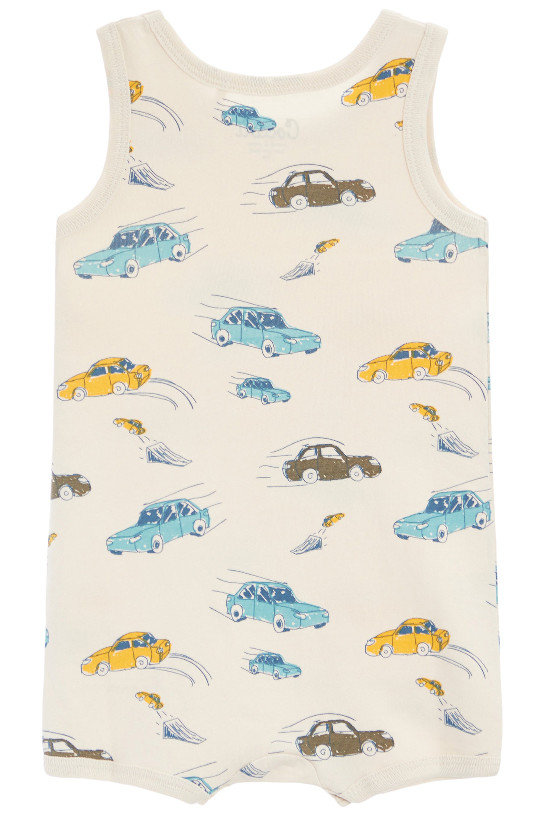 Modal Romper- Cars