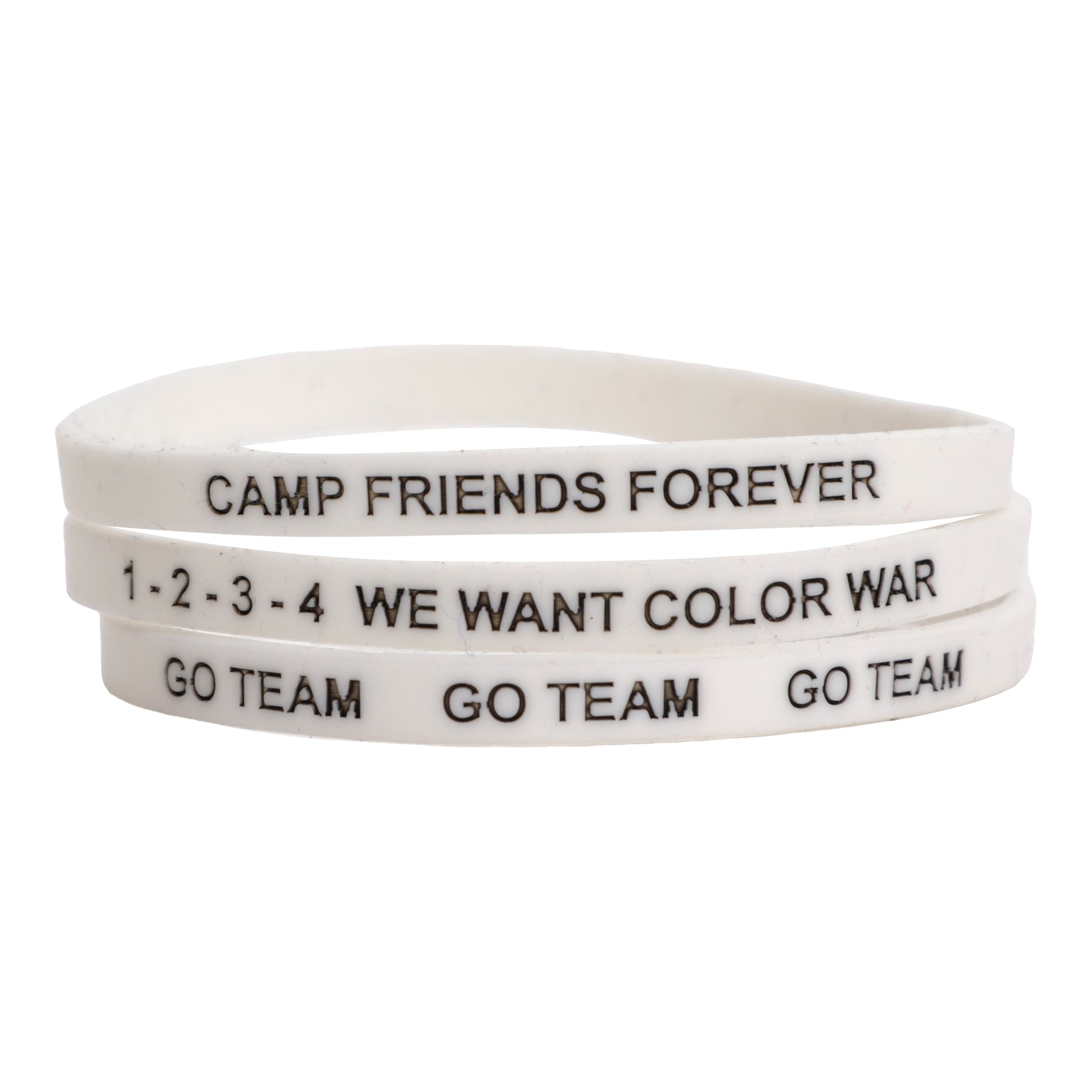 Silicone Bracelet Set
