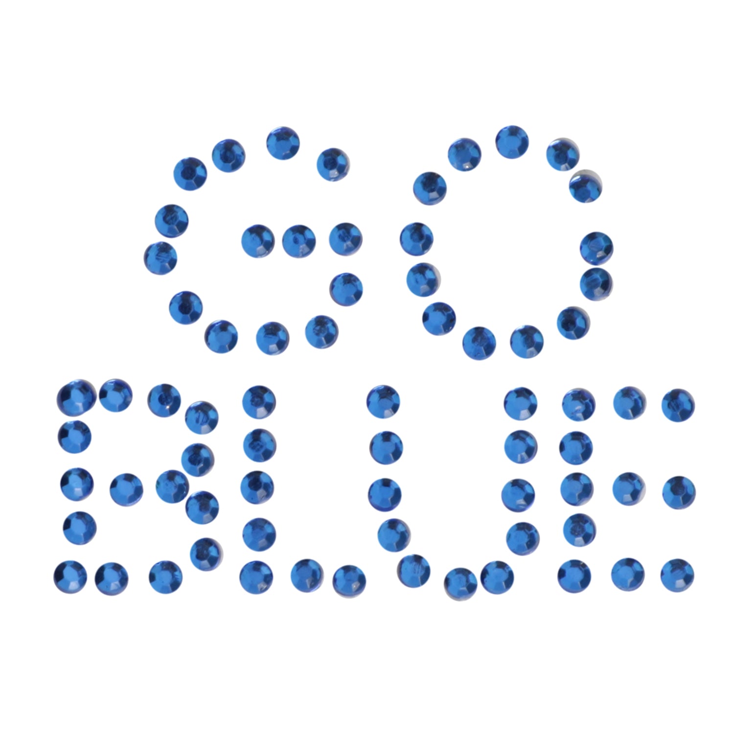 Rhinestone Go Sticker