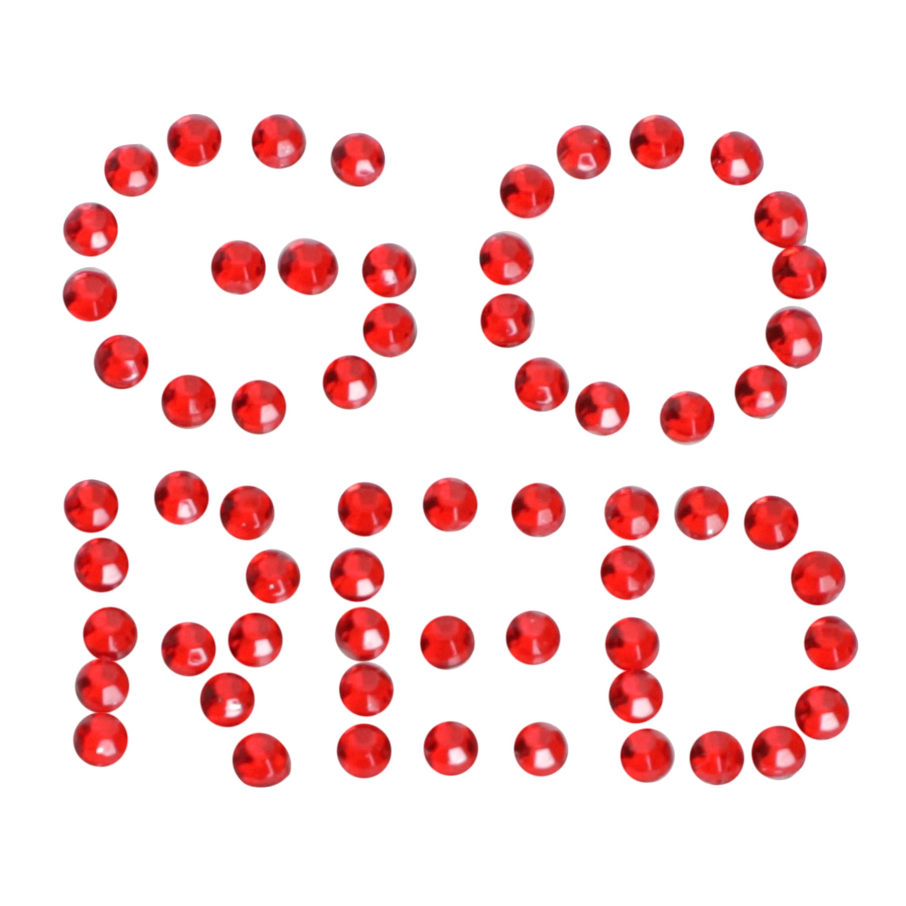 Rhinestone Go Sticker