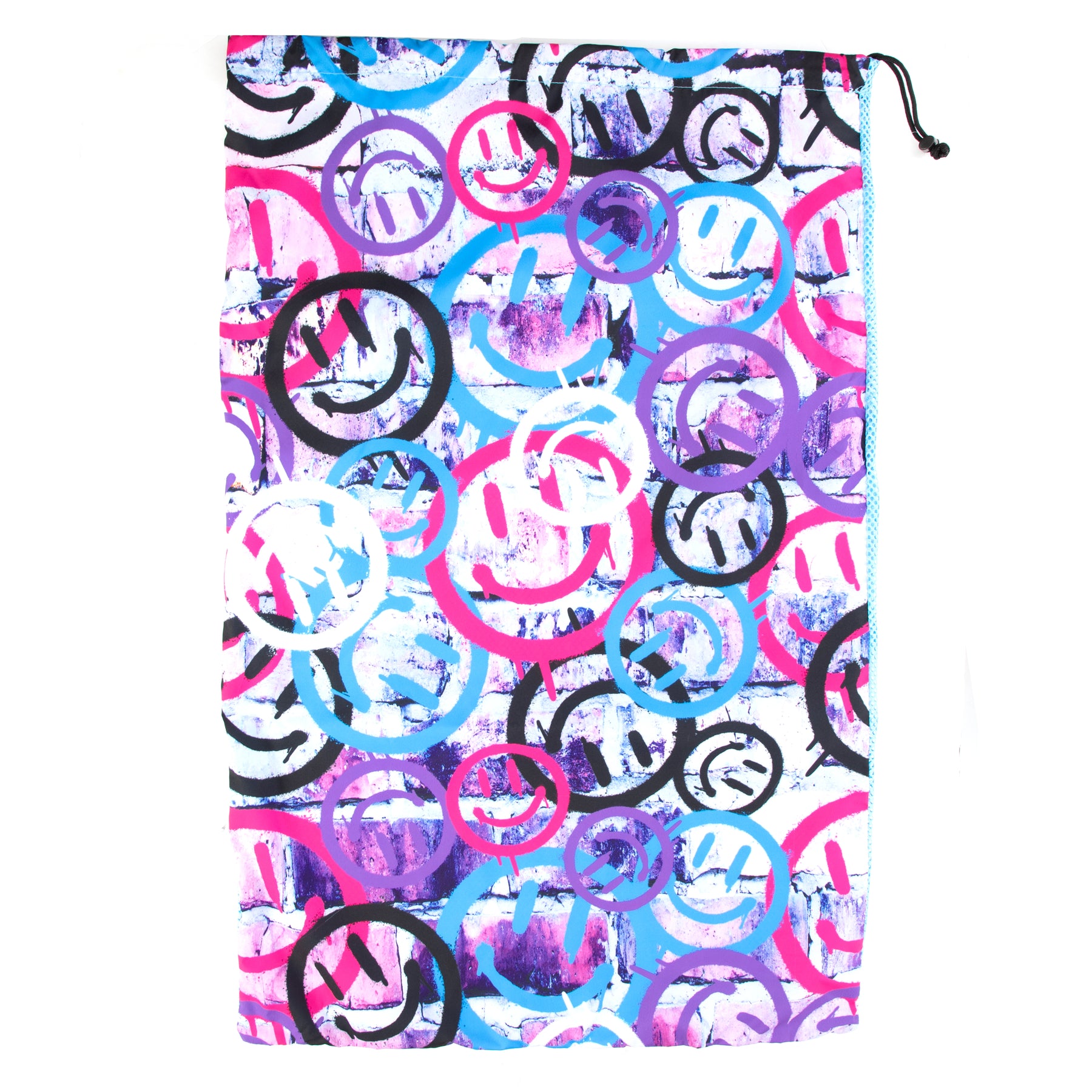 Smiley Brick Laundry Bag