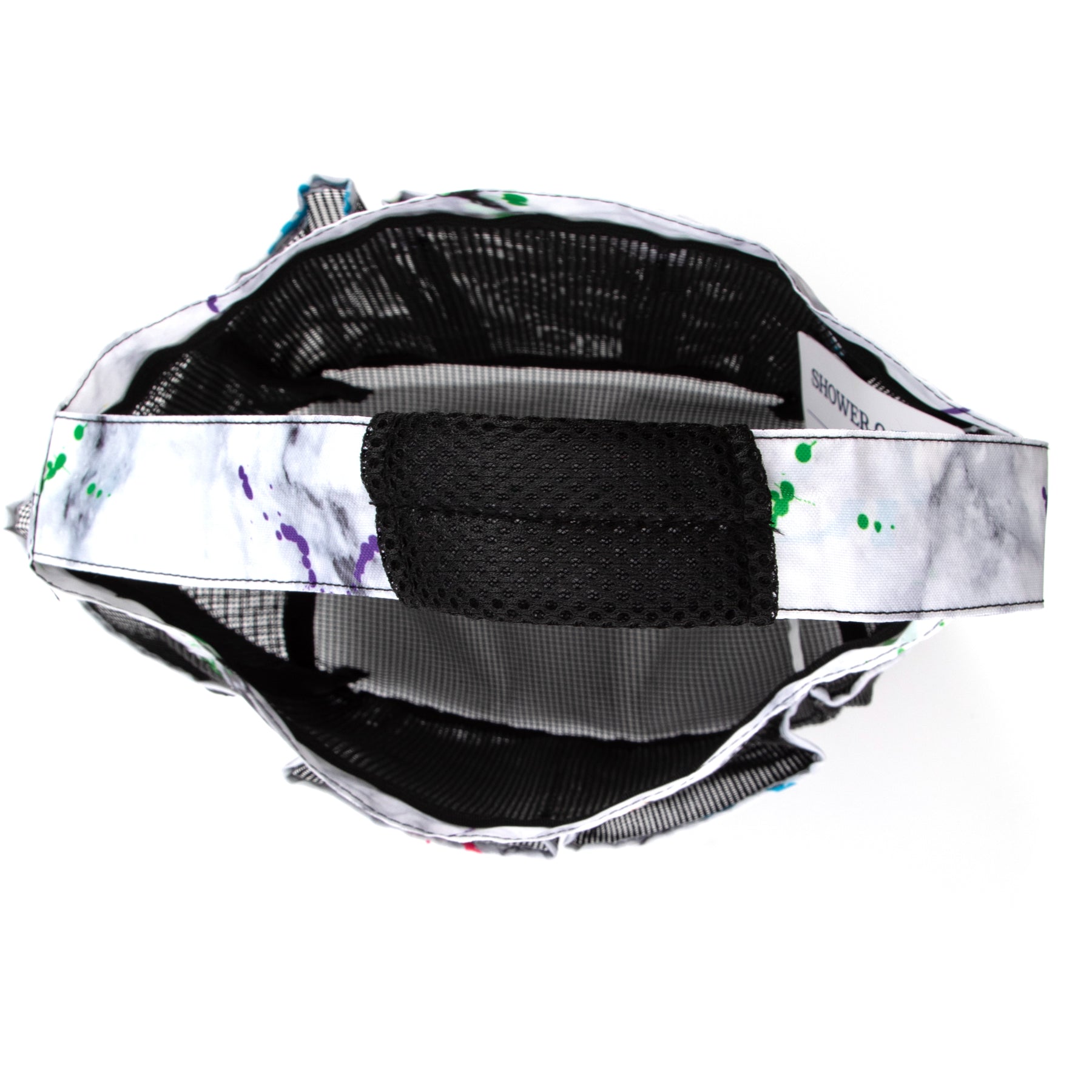 Marble Splatter Shower Caddy