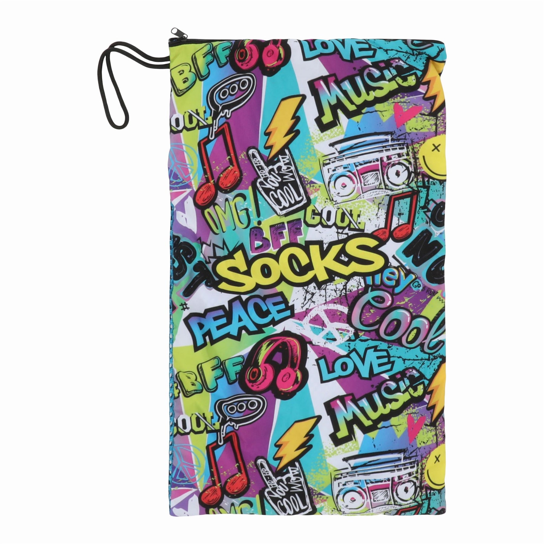 Graffiti Sock Bag