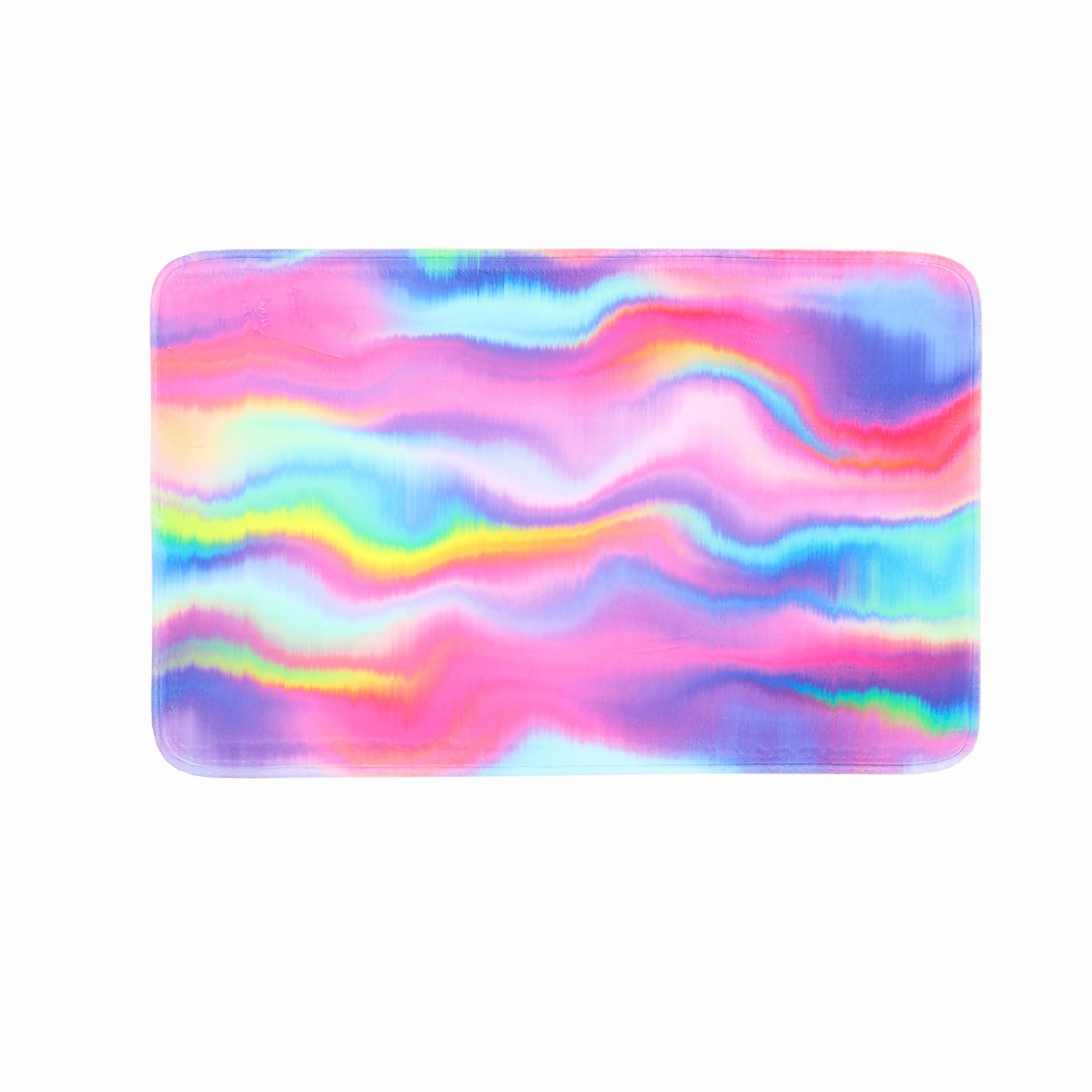 Horizontal Tie Dye Memory Foam