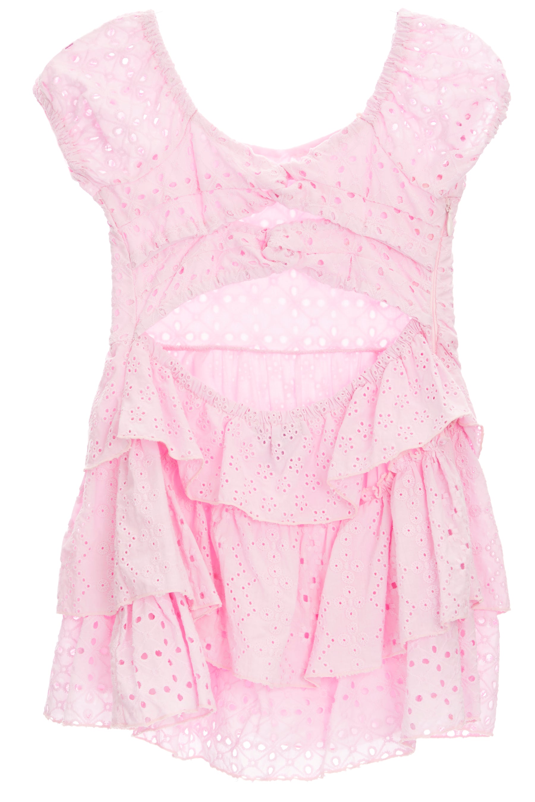 Eyelet Cut Out Dress