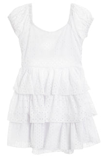 Eyelet Cut Out Dress