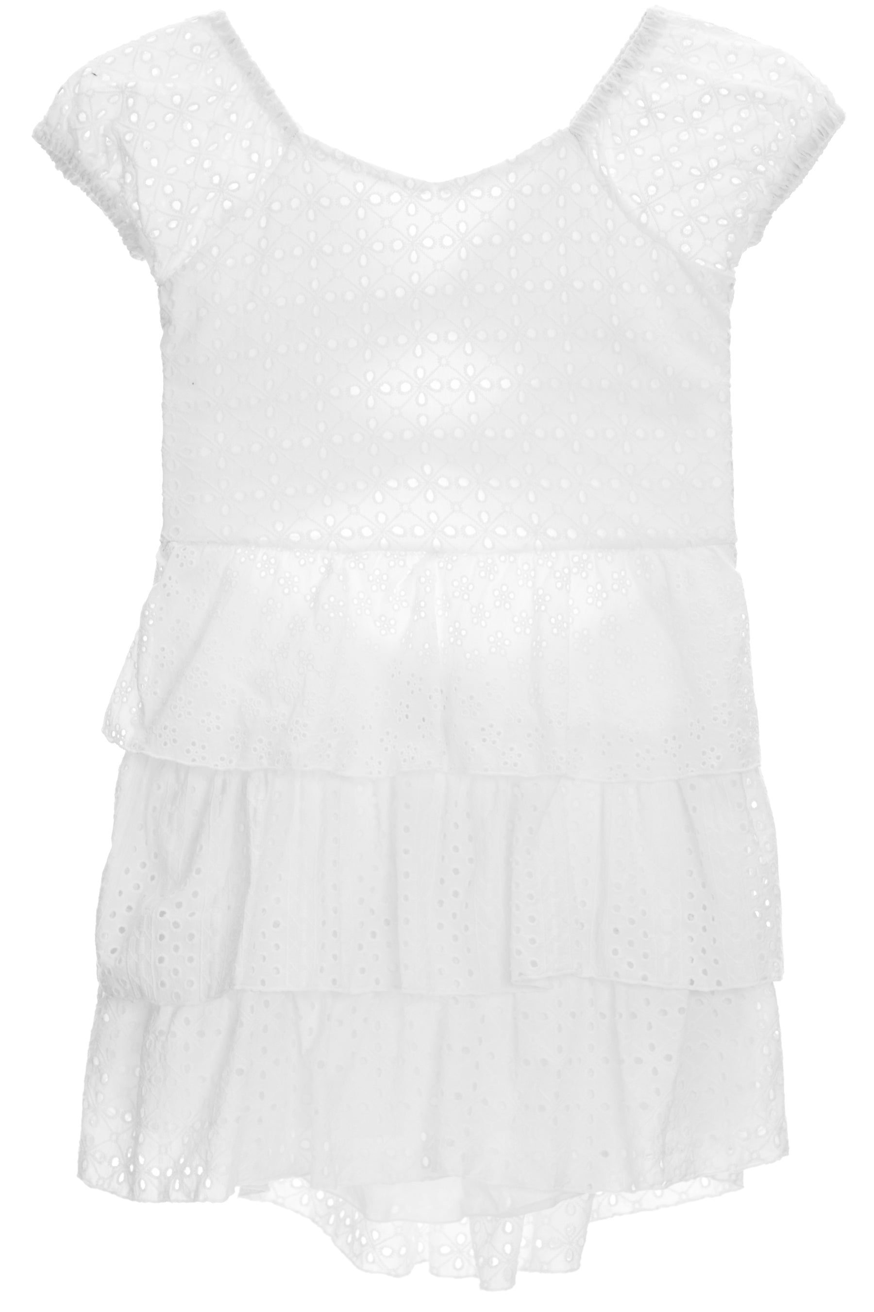 Eyelet Cut Out Dress
