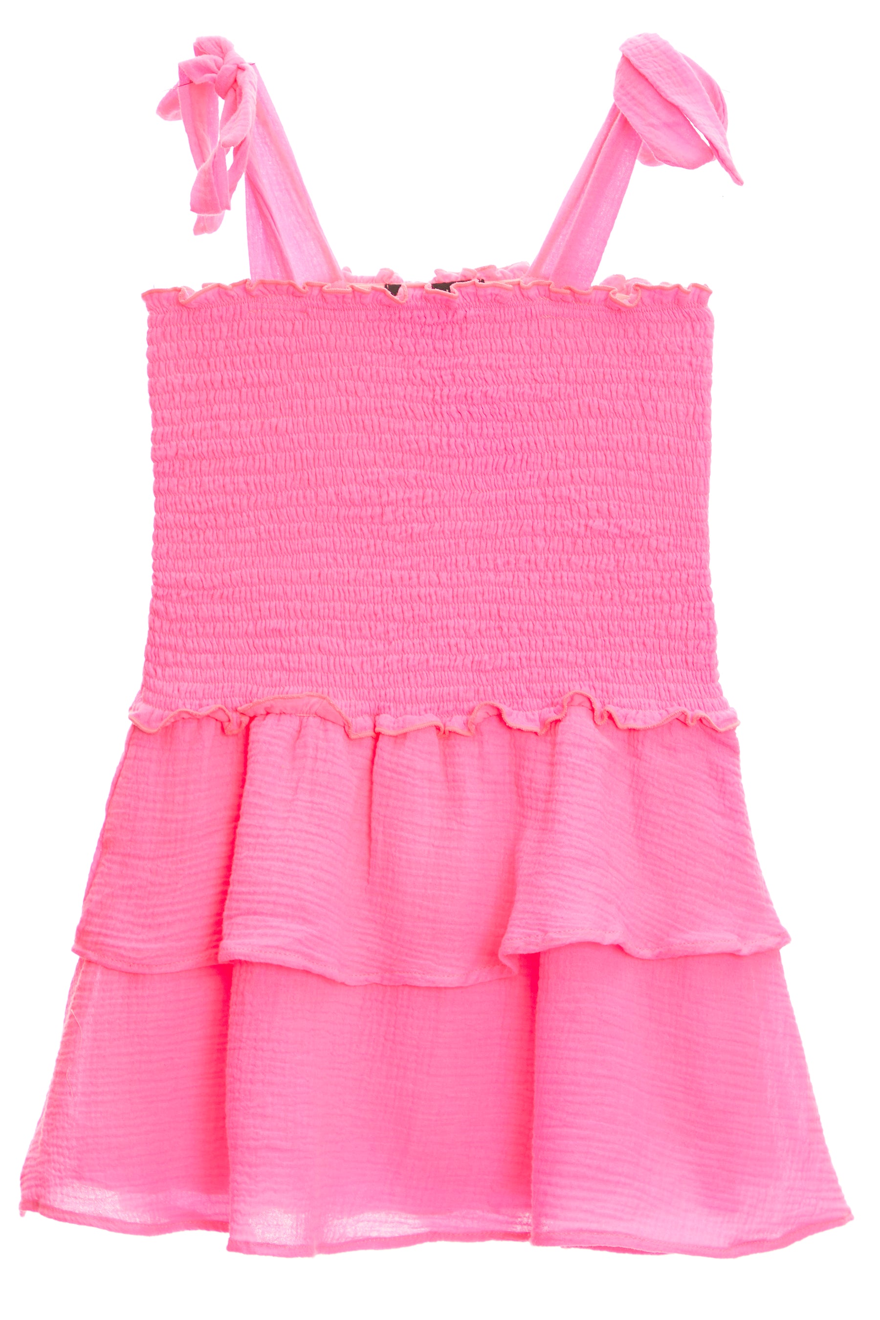 Smocked Ruffle Dress