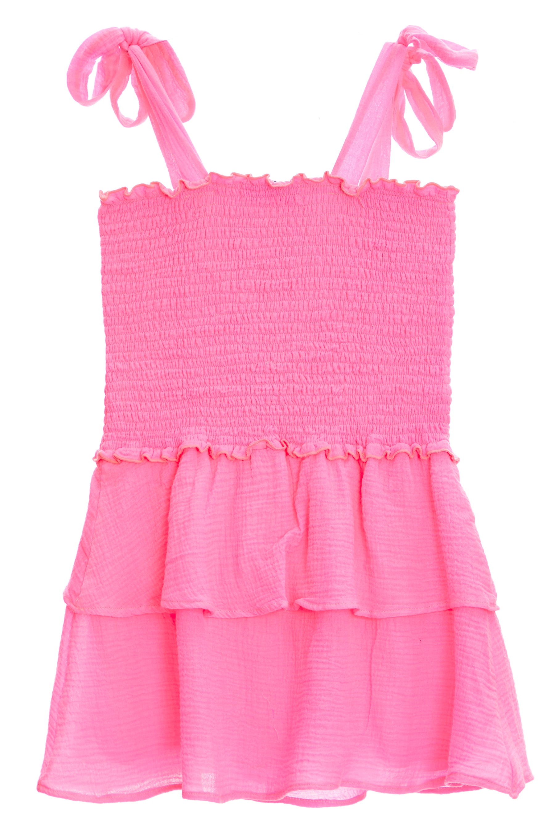 Smocked Ruffle Dress