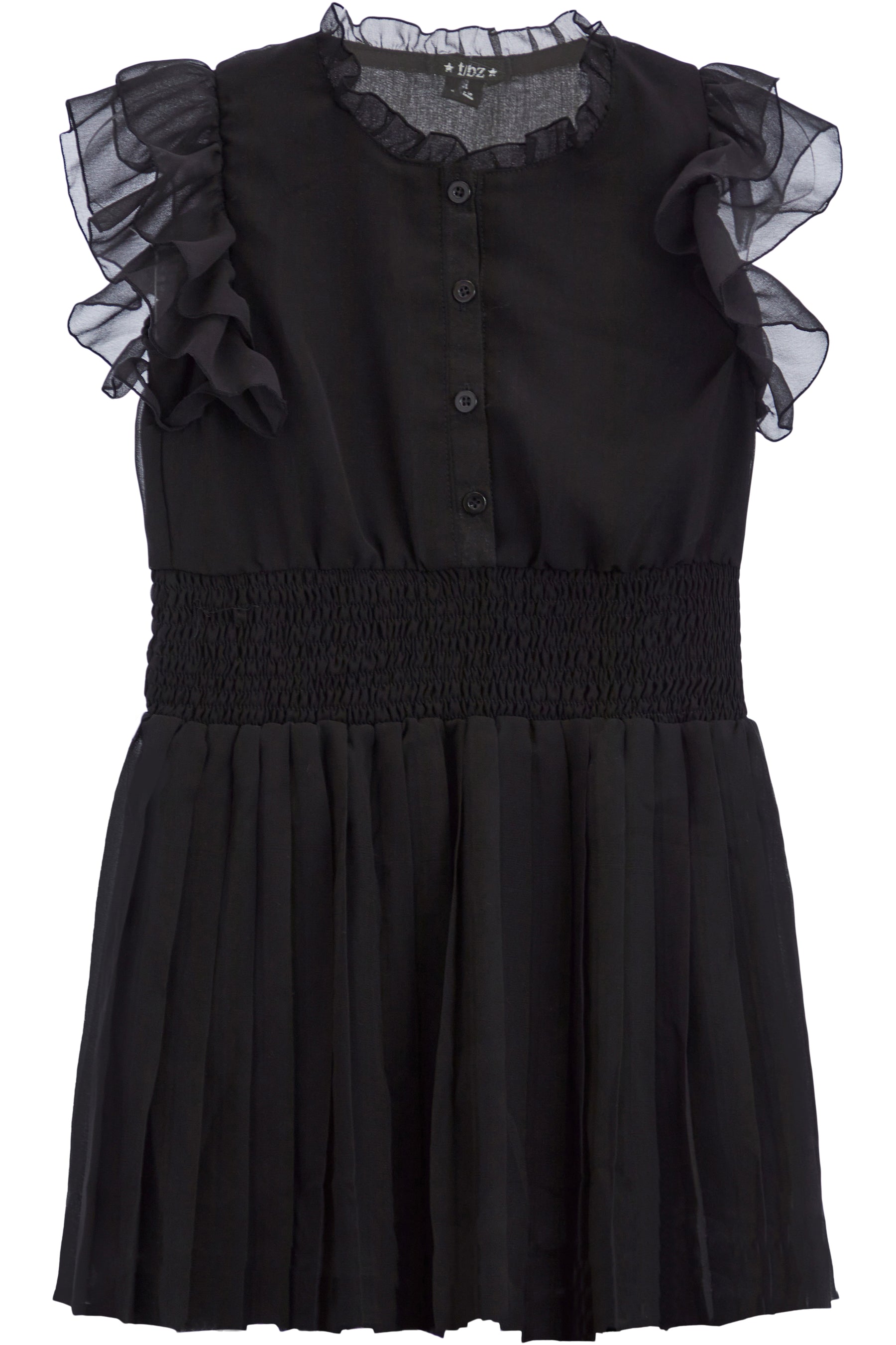 Chiffon Ruffle Dress