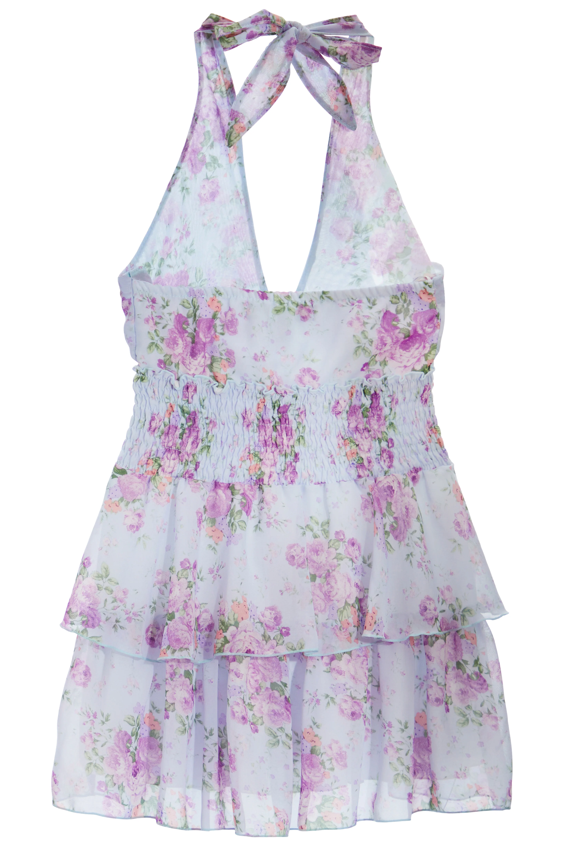 Rose Chiffon Dress