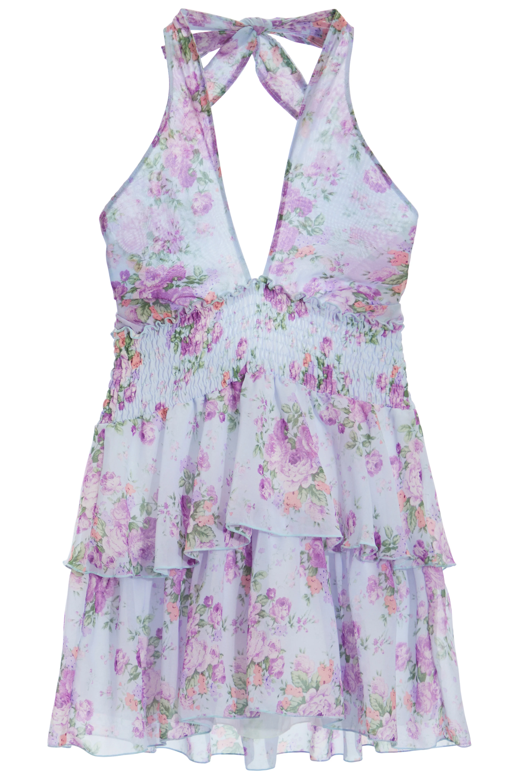 Rose Chiffon Dress