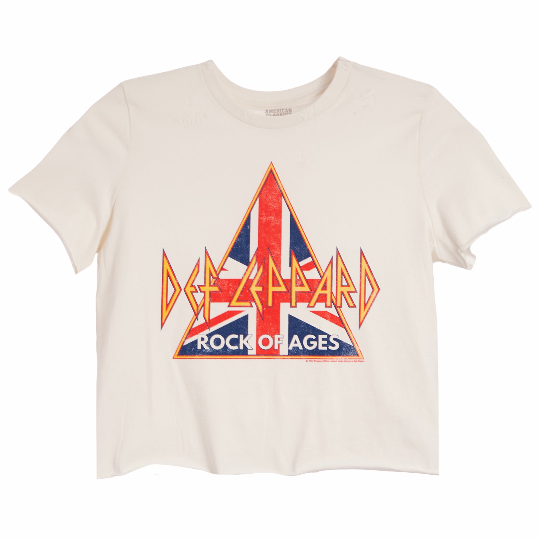 Def Leppard British Rock Rawedge Tee