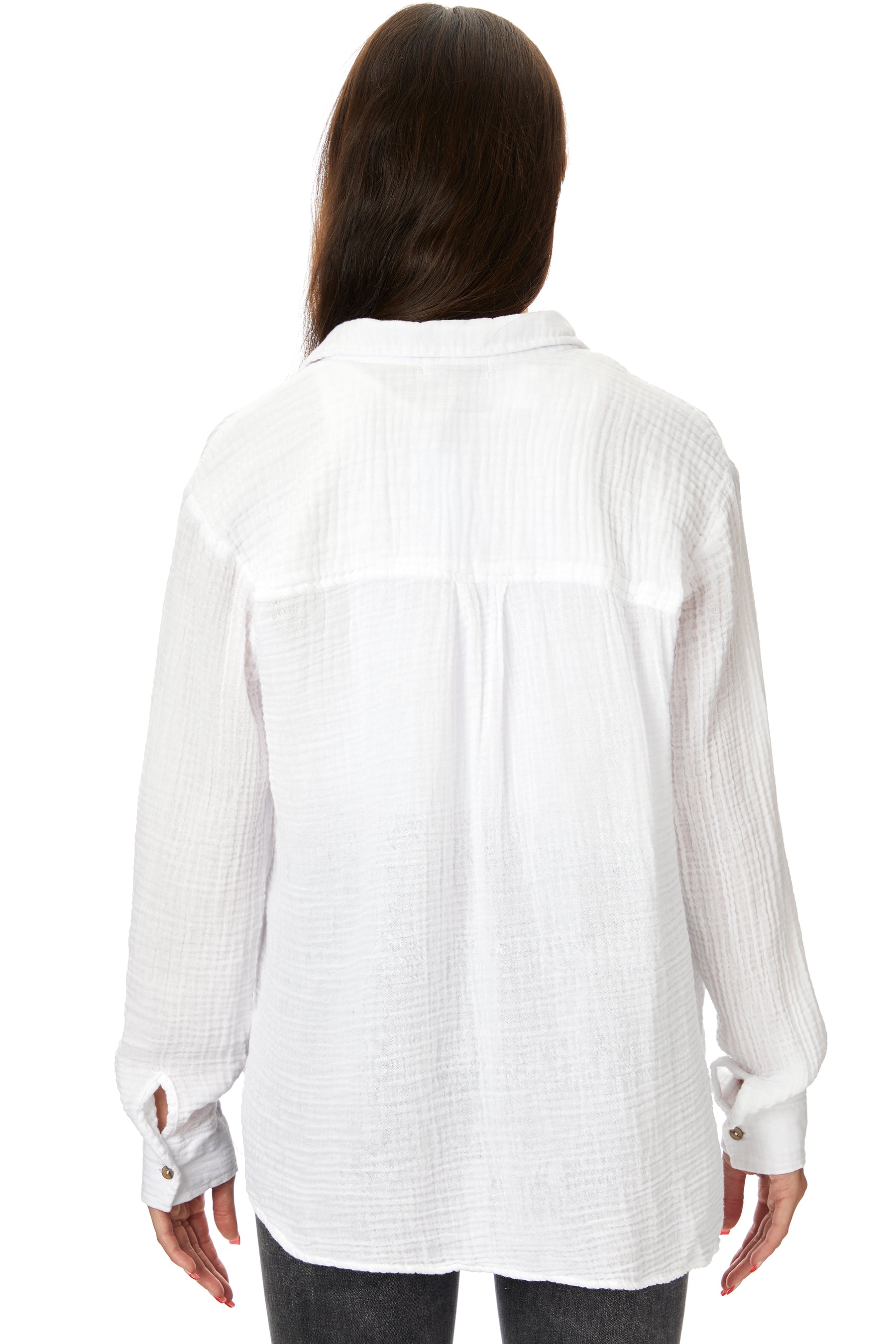 Leo Gauze Oversized Buttondown