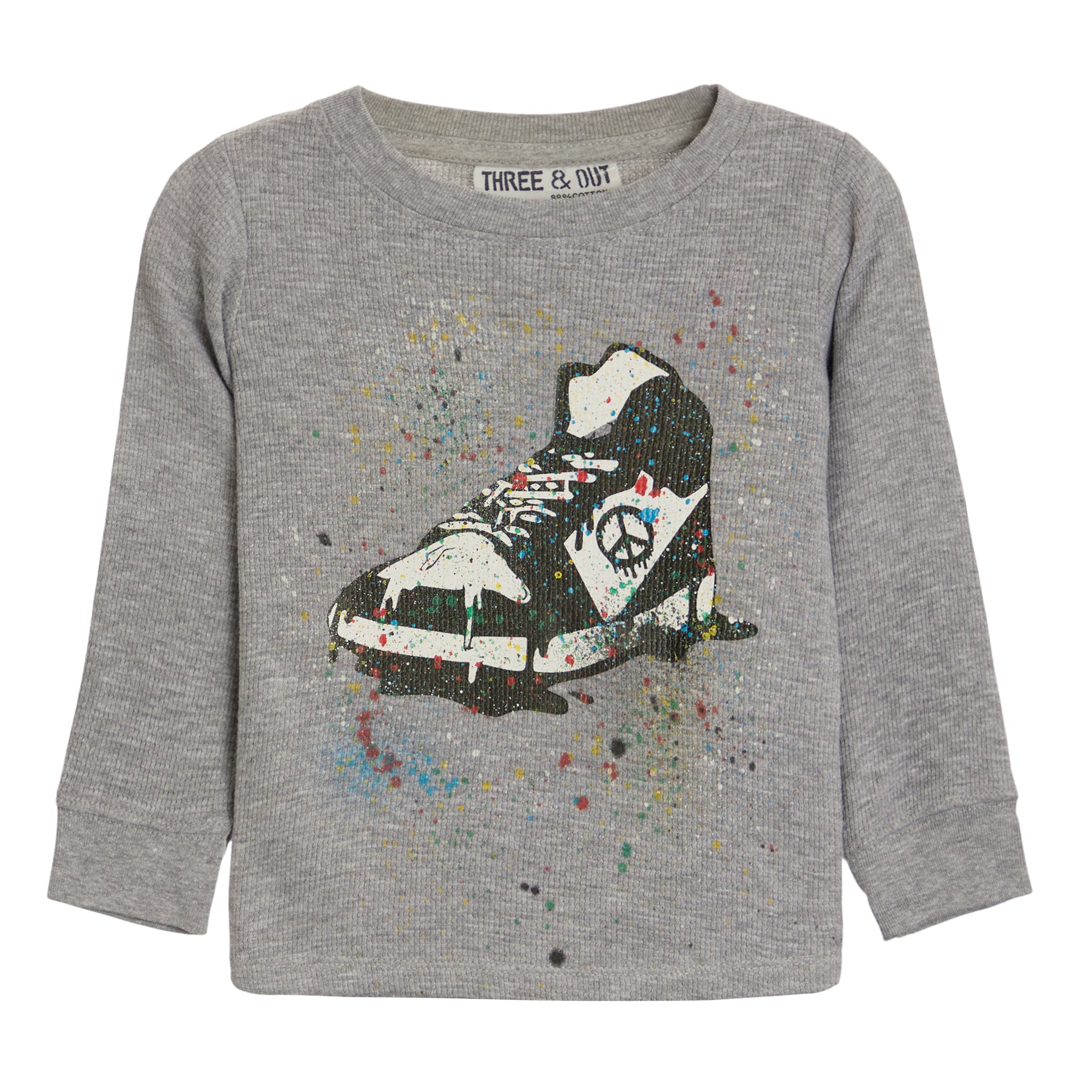 Thermal Tee- Splatter Sneaker