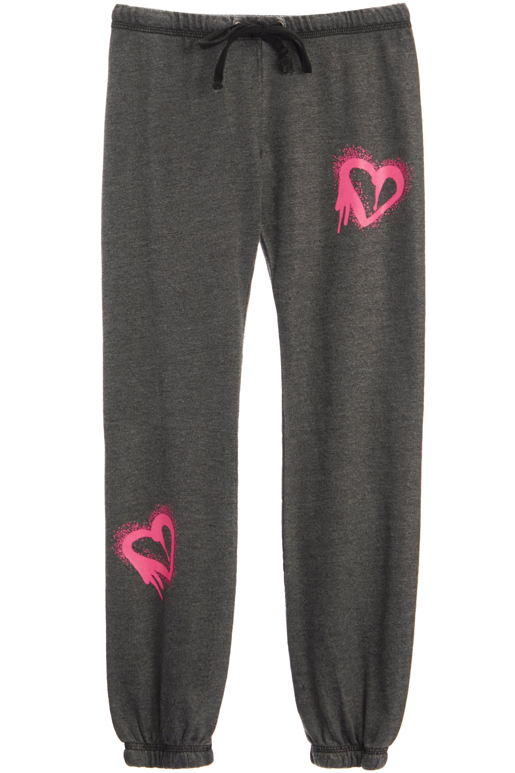 Drippy Heart French Terry Jogger