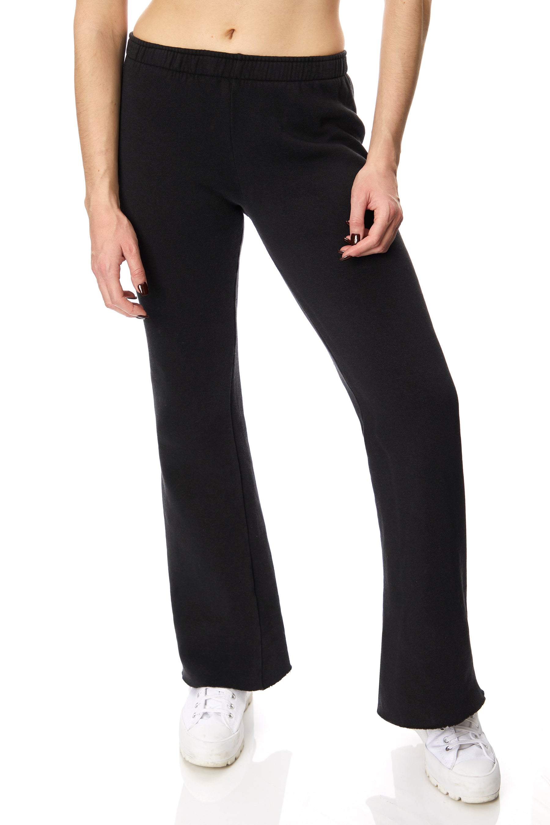 Solid Fleece Flare