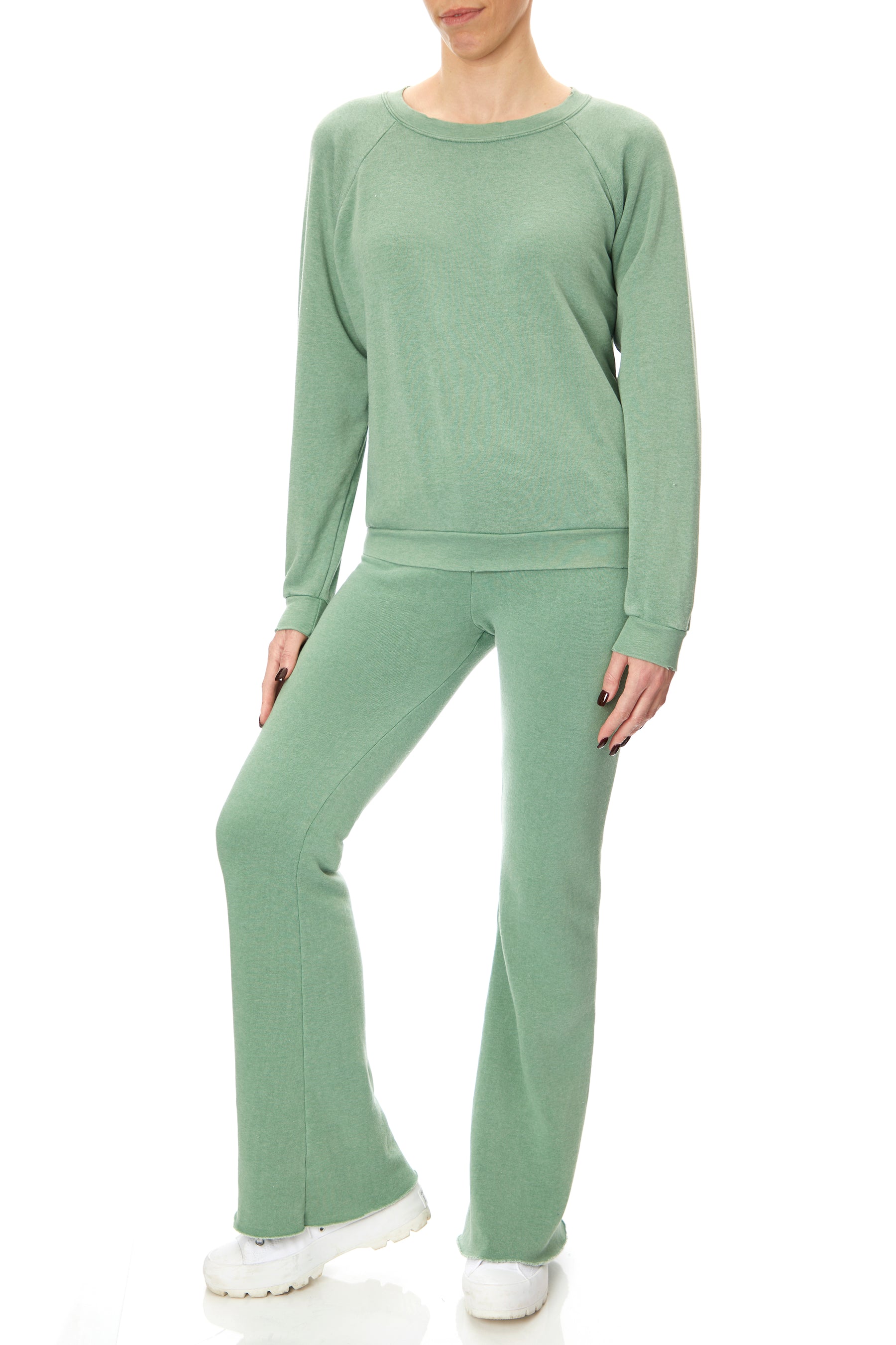 Solid Fleece Flare