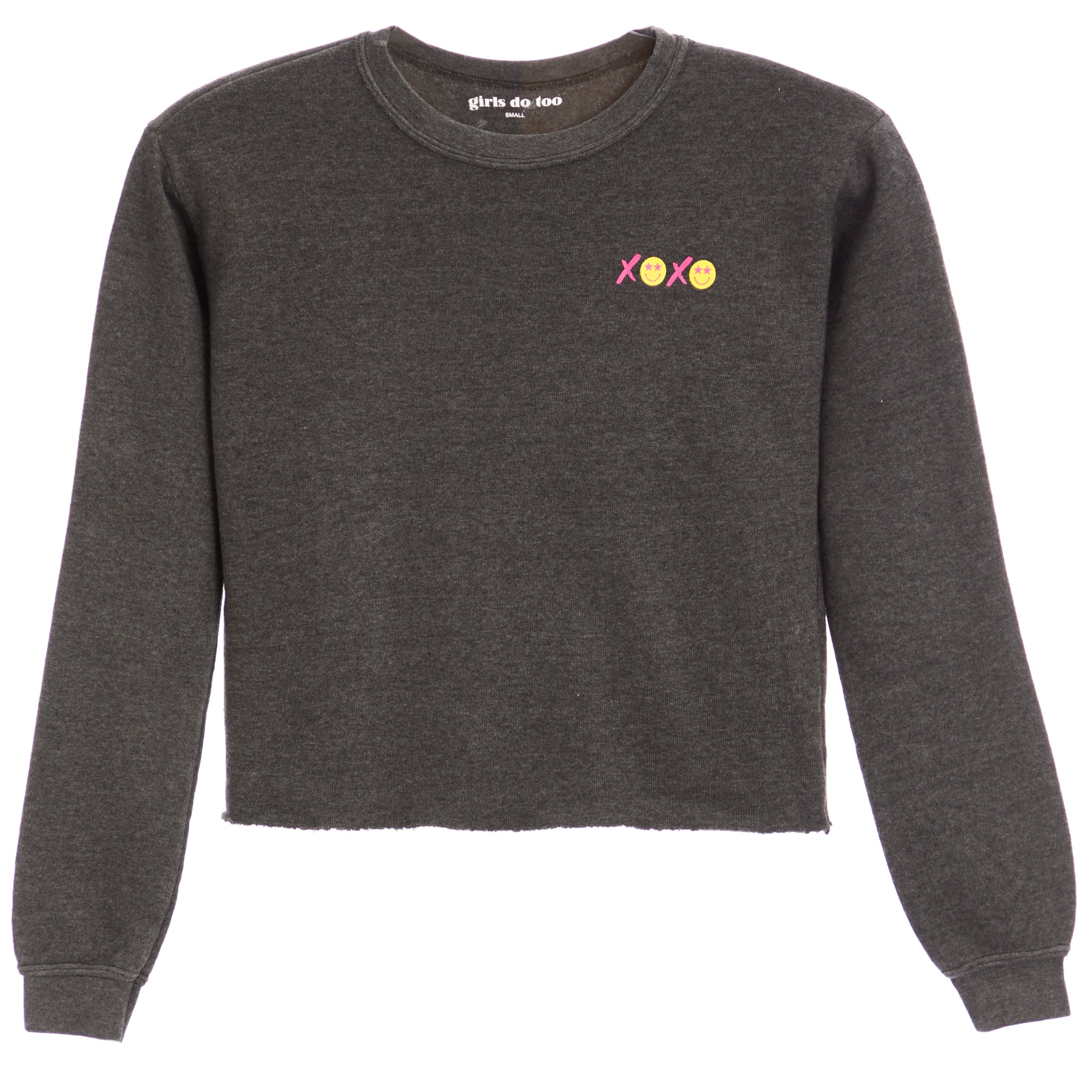 Crop Crew Sweatshirt GDT Heart