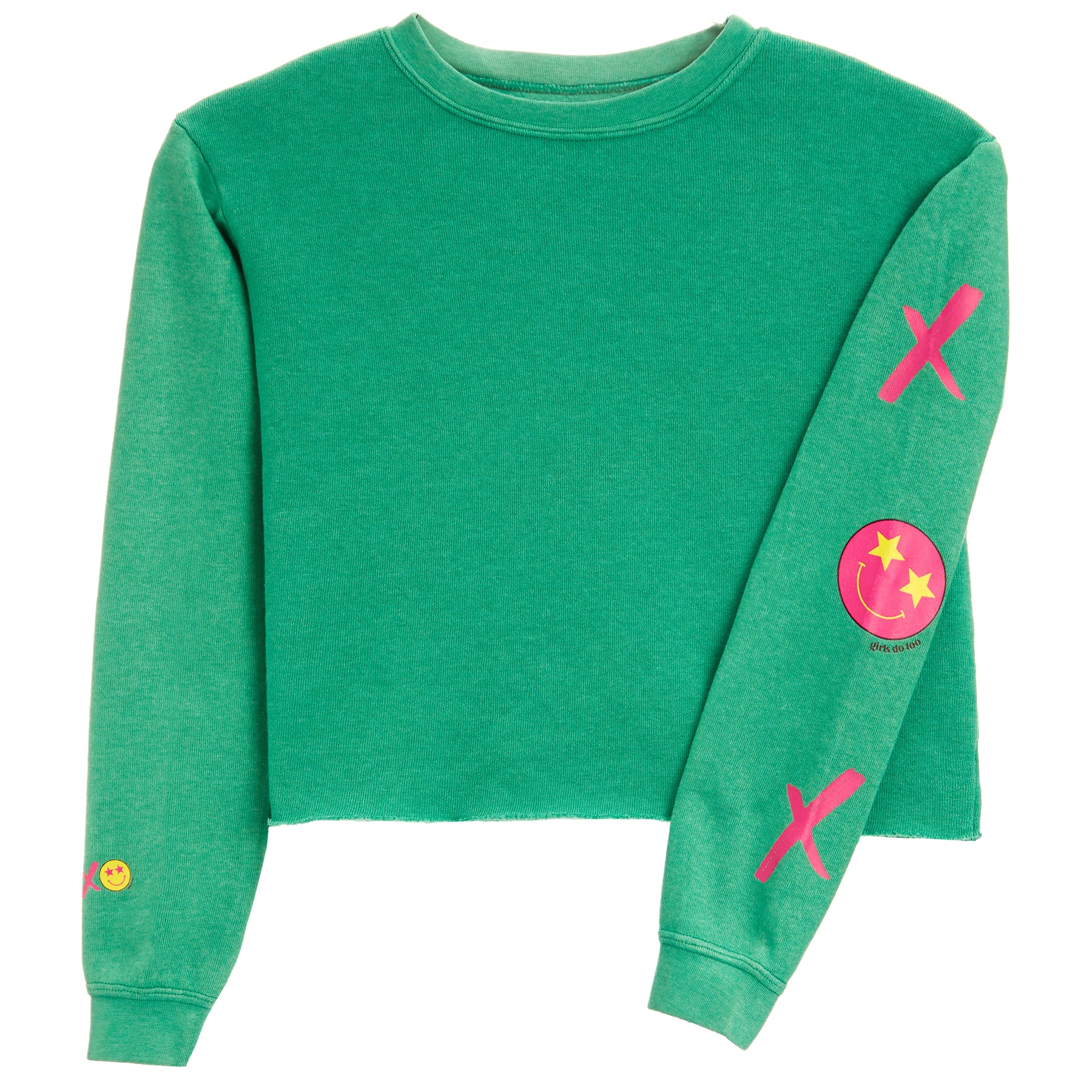Crop Crew Sweatshirt XOXO