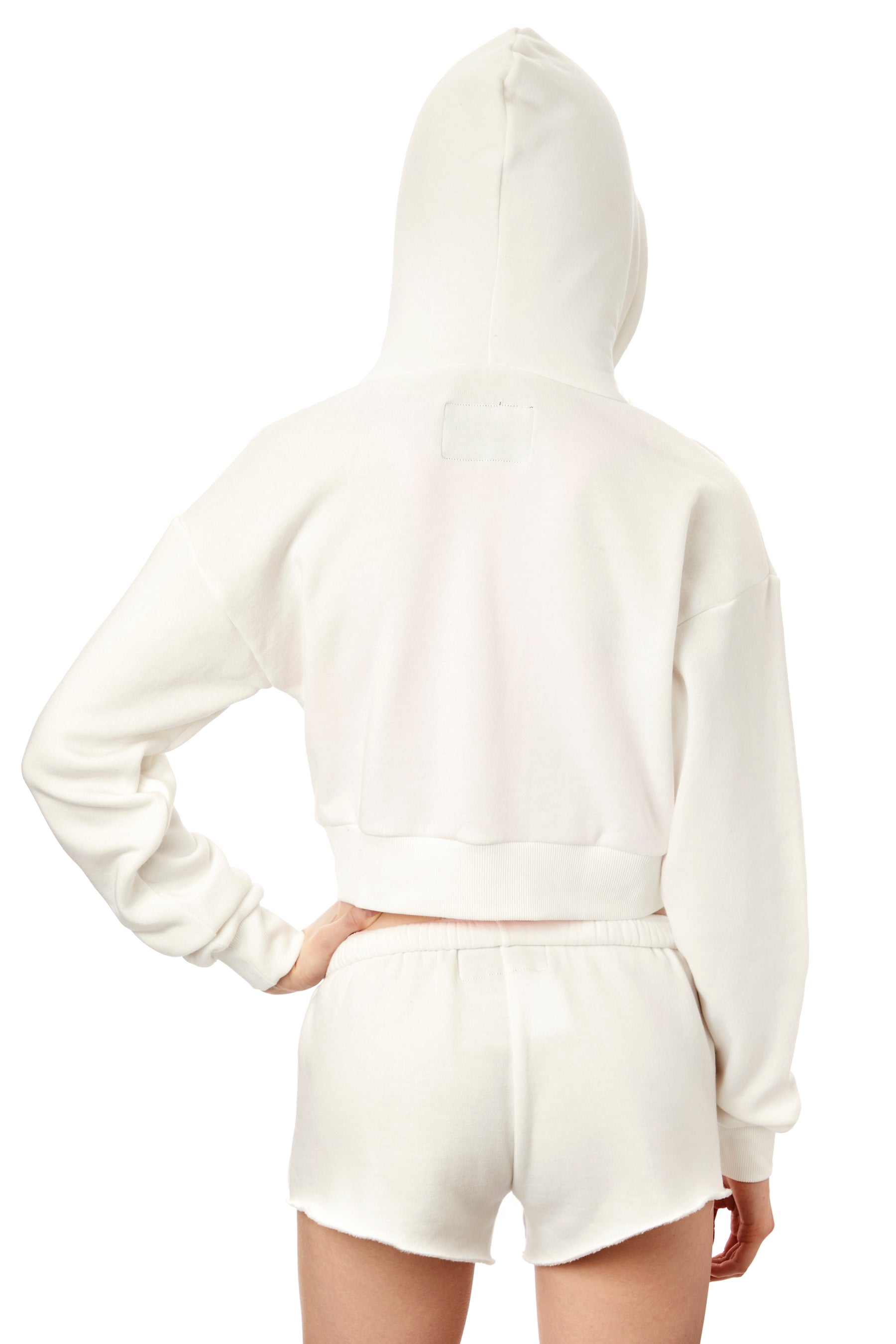 Dylan Crop Zip Hoodie
