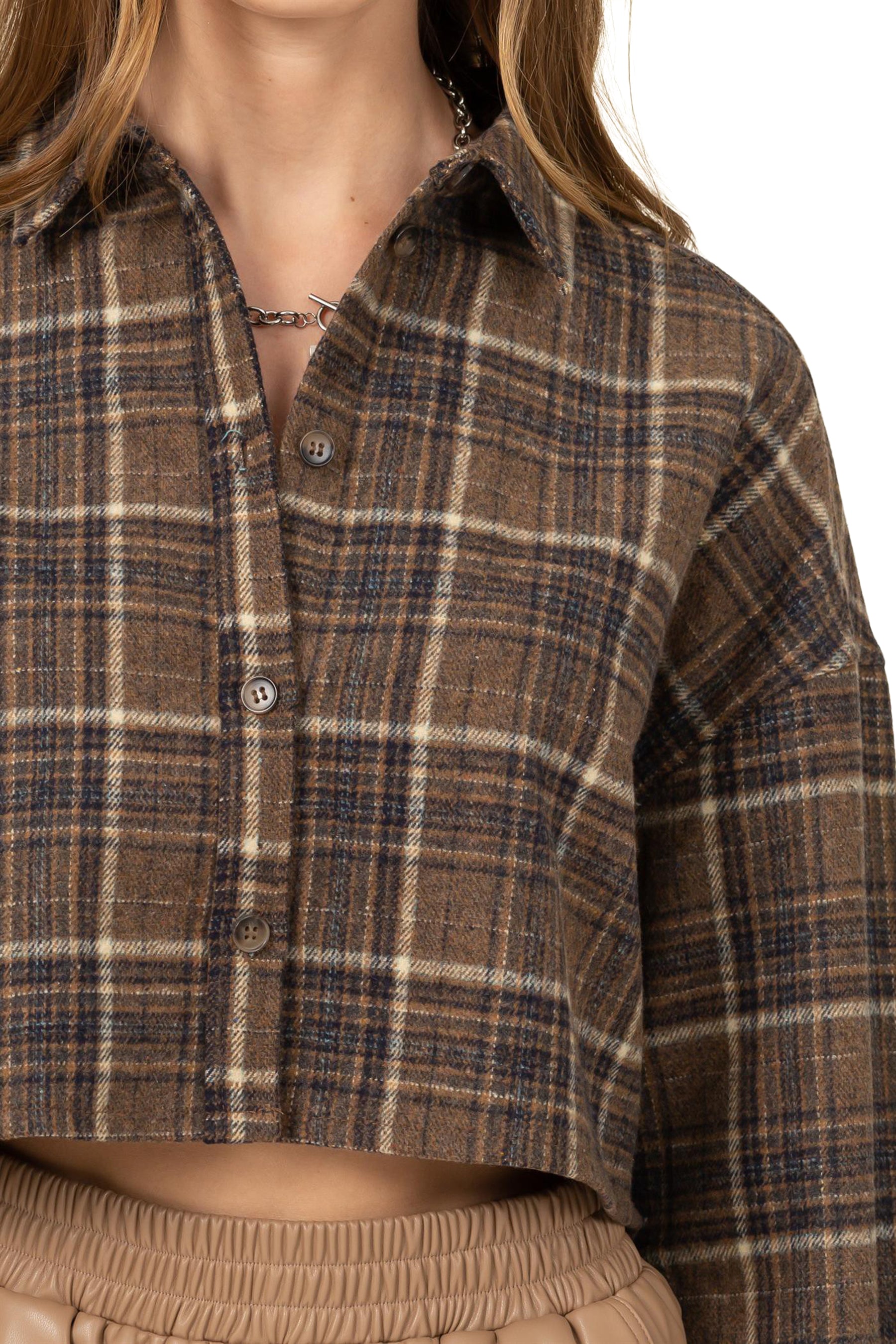 Cropped Flannel