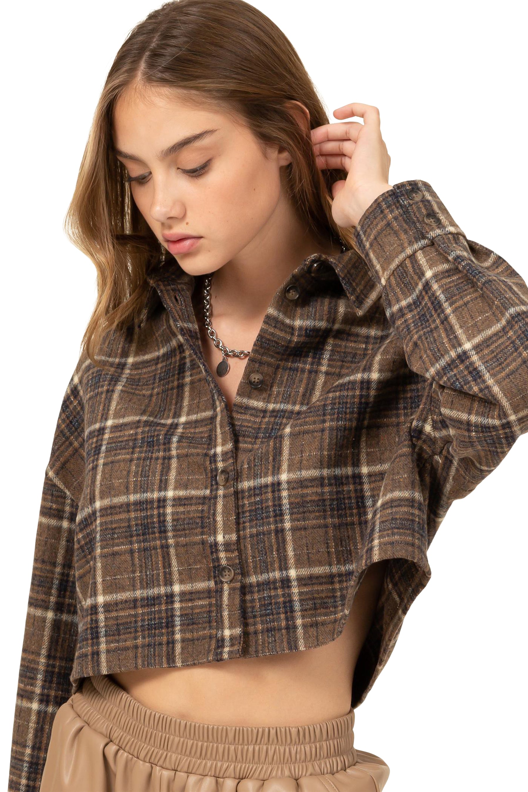 Cropped Flannel
