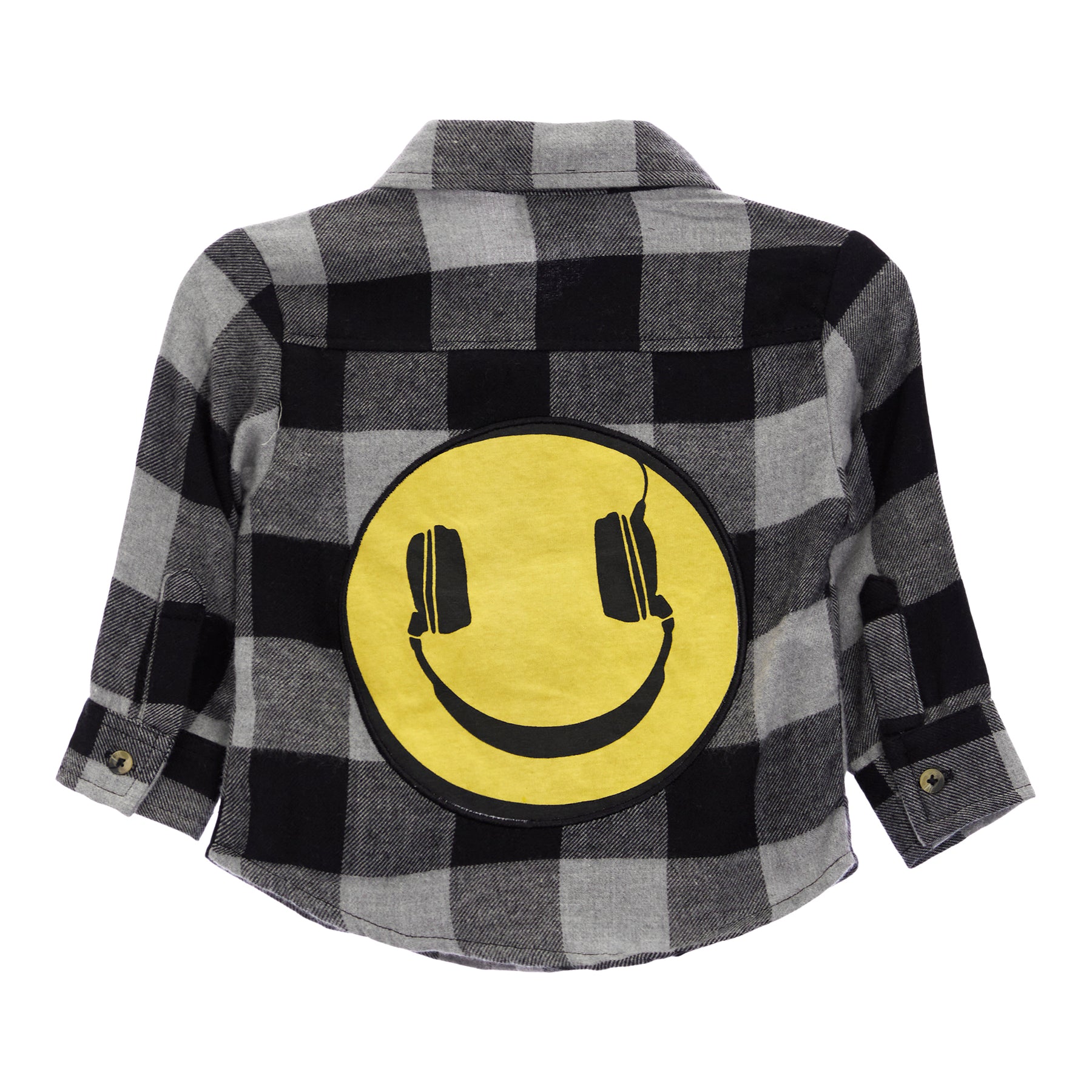 Happy Headphone Flannel