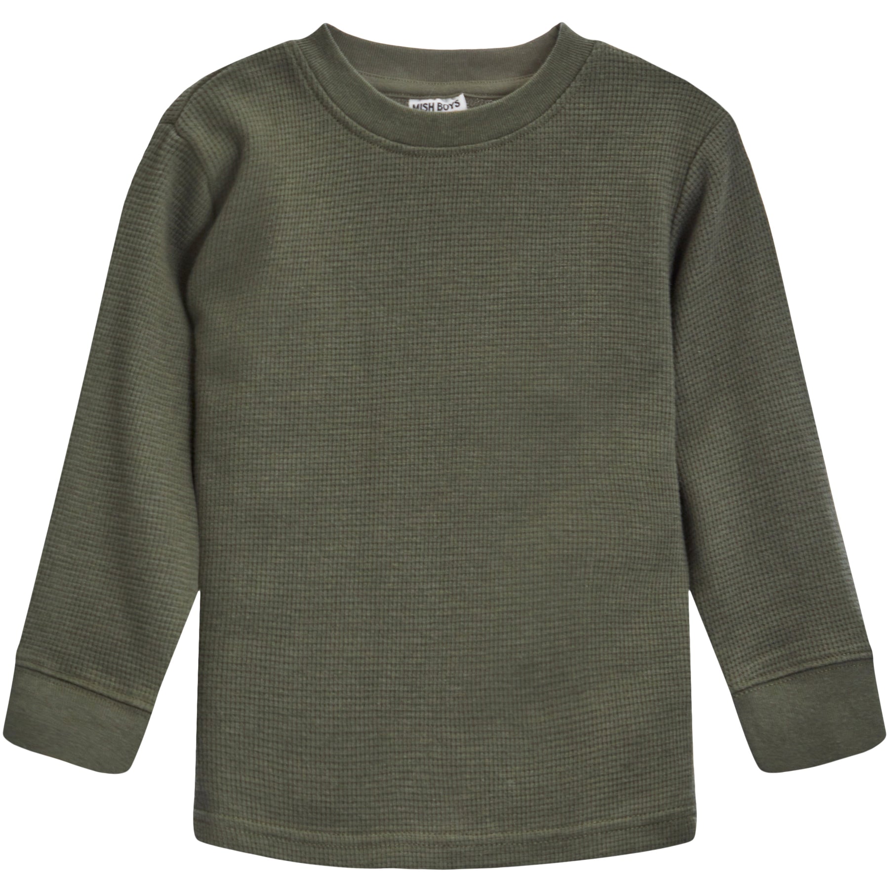 Long Sleeve Solid Thermal