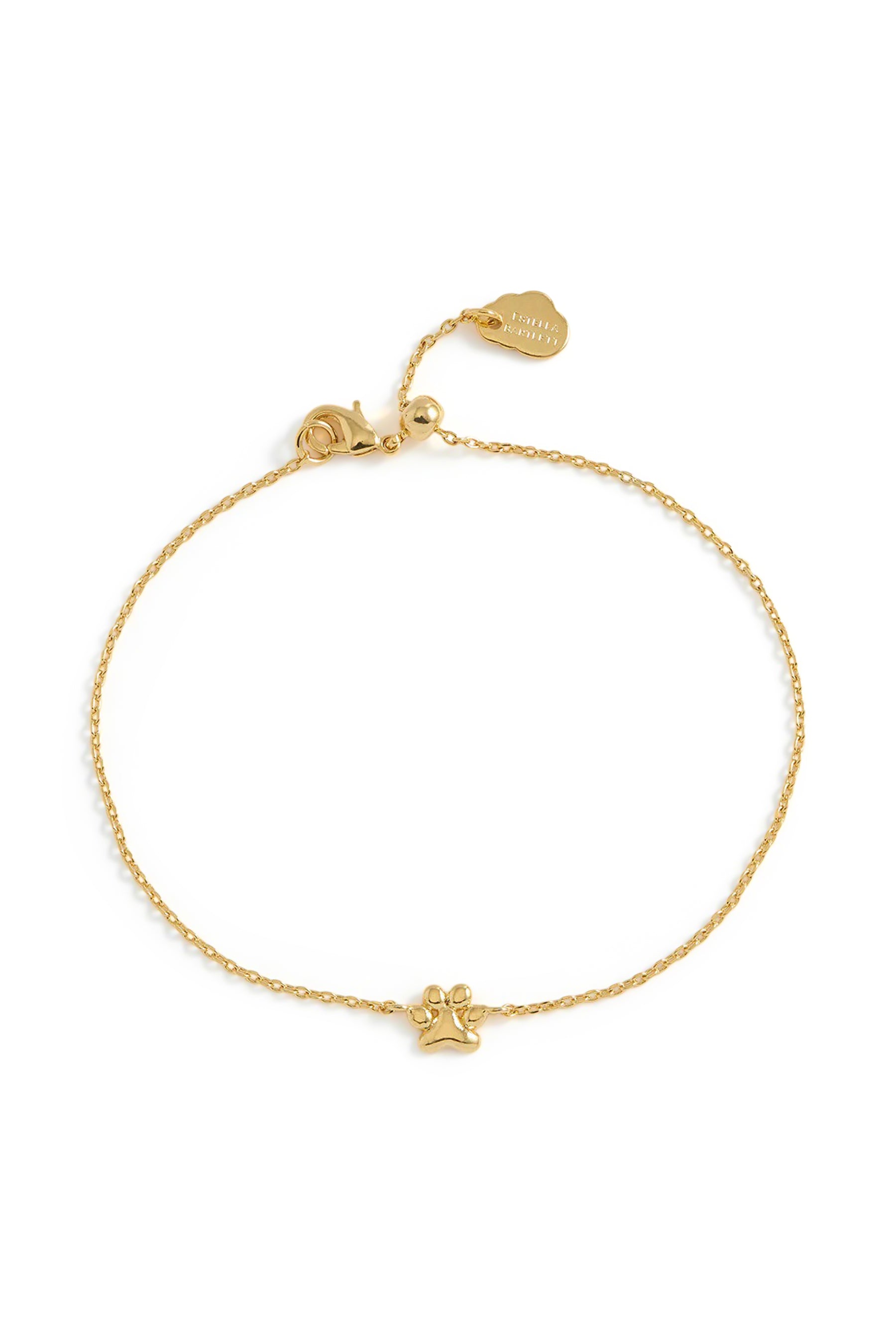 Gold Plated Paw Bracelet