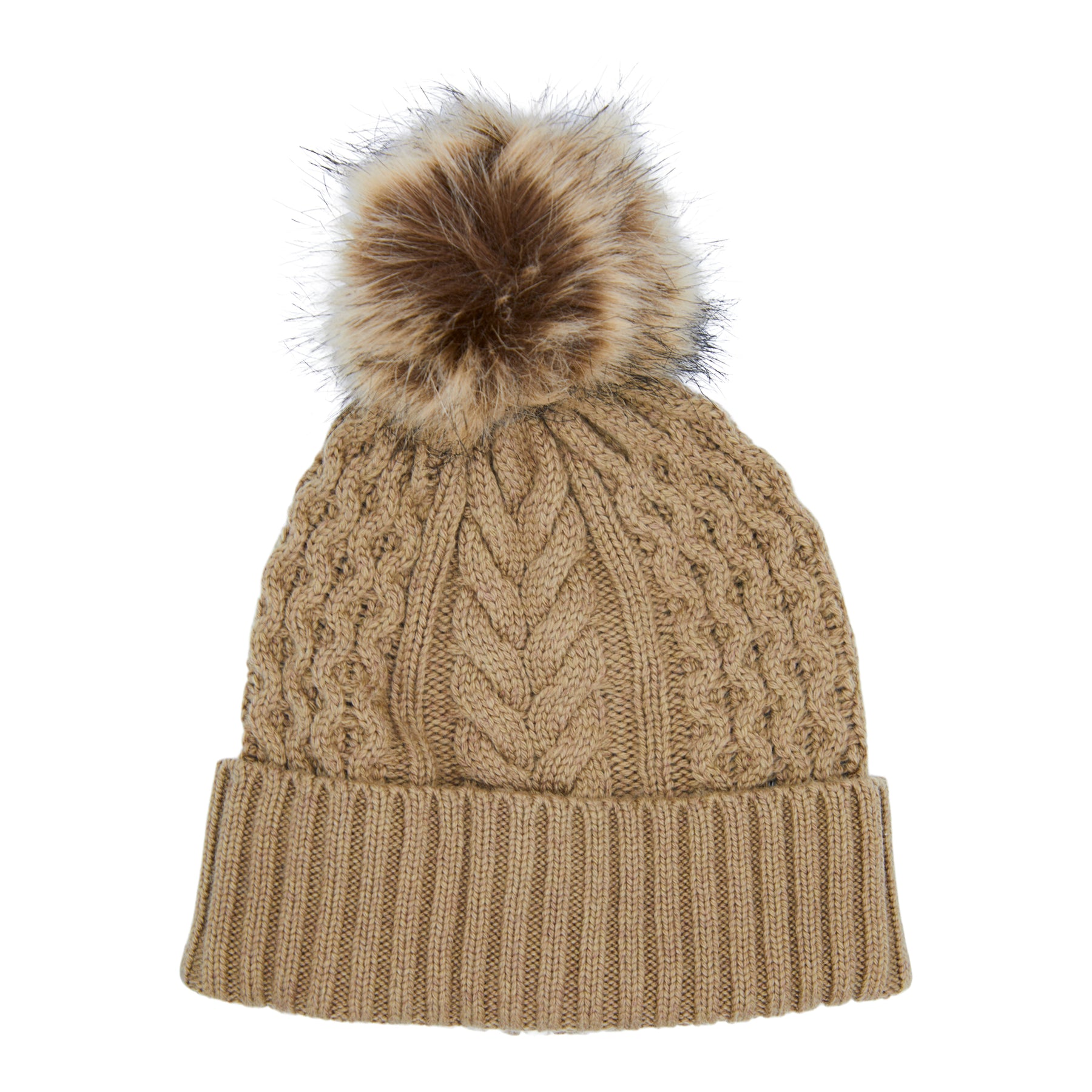 Wishbone Cable Pom Hat
