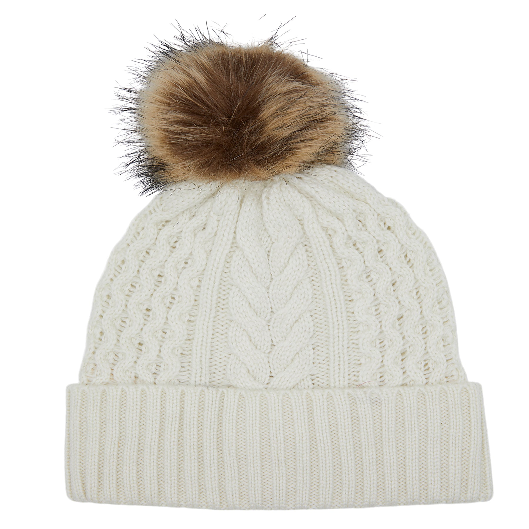 Wishbone Cable Pom Hat