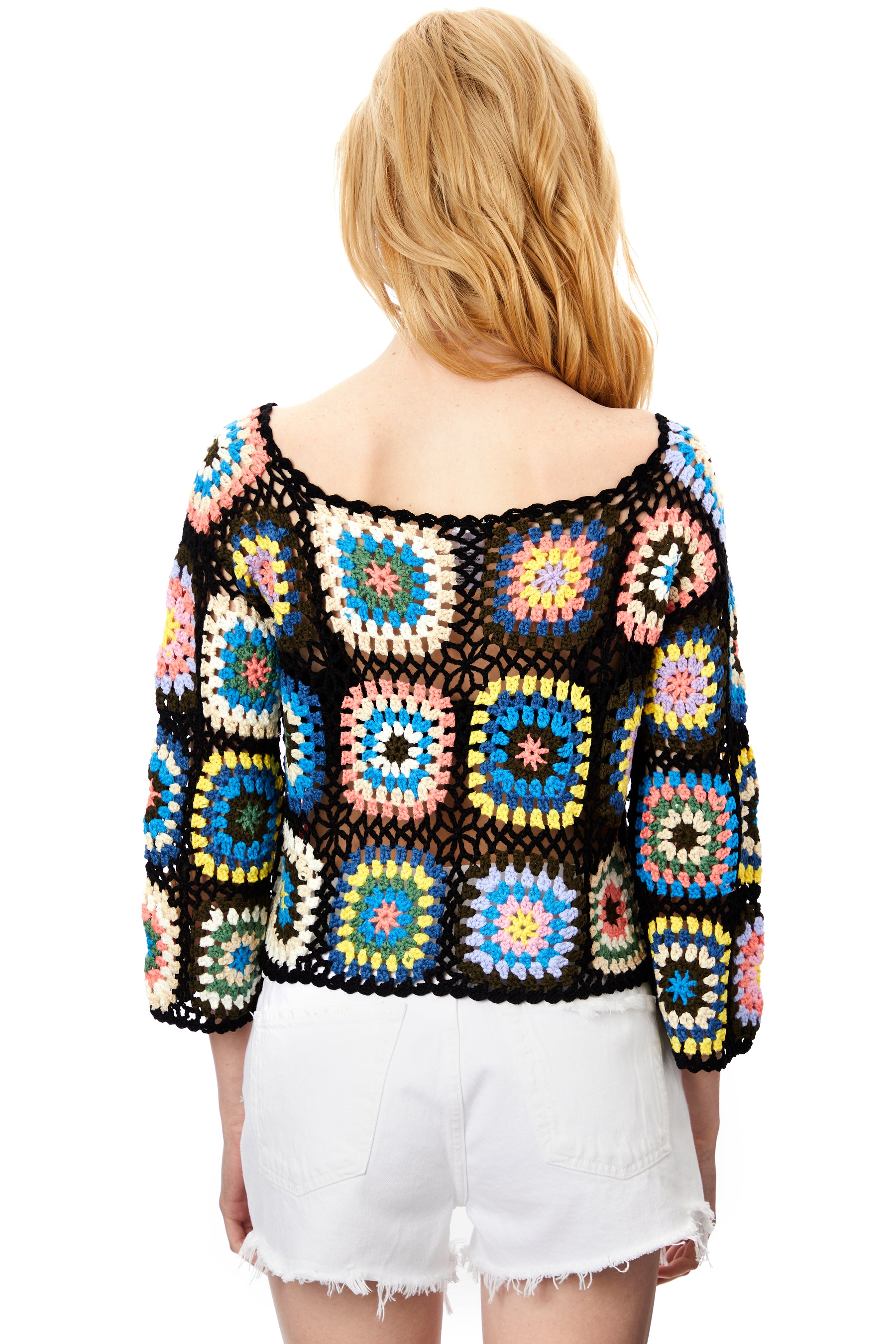Crochet Patches Sweater