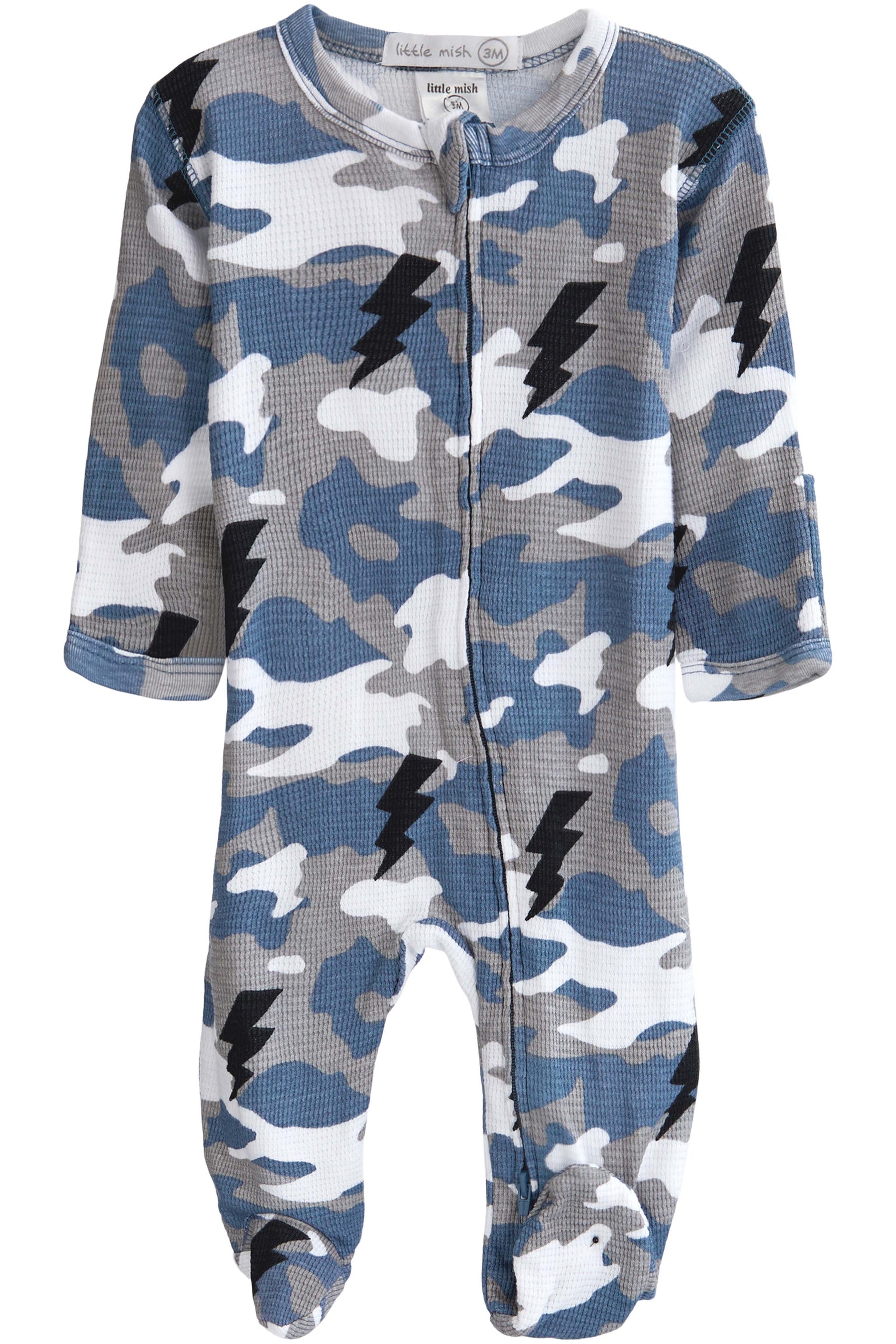 Camo Lightning Footie