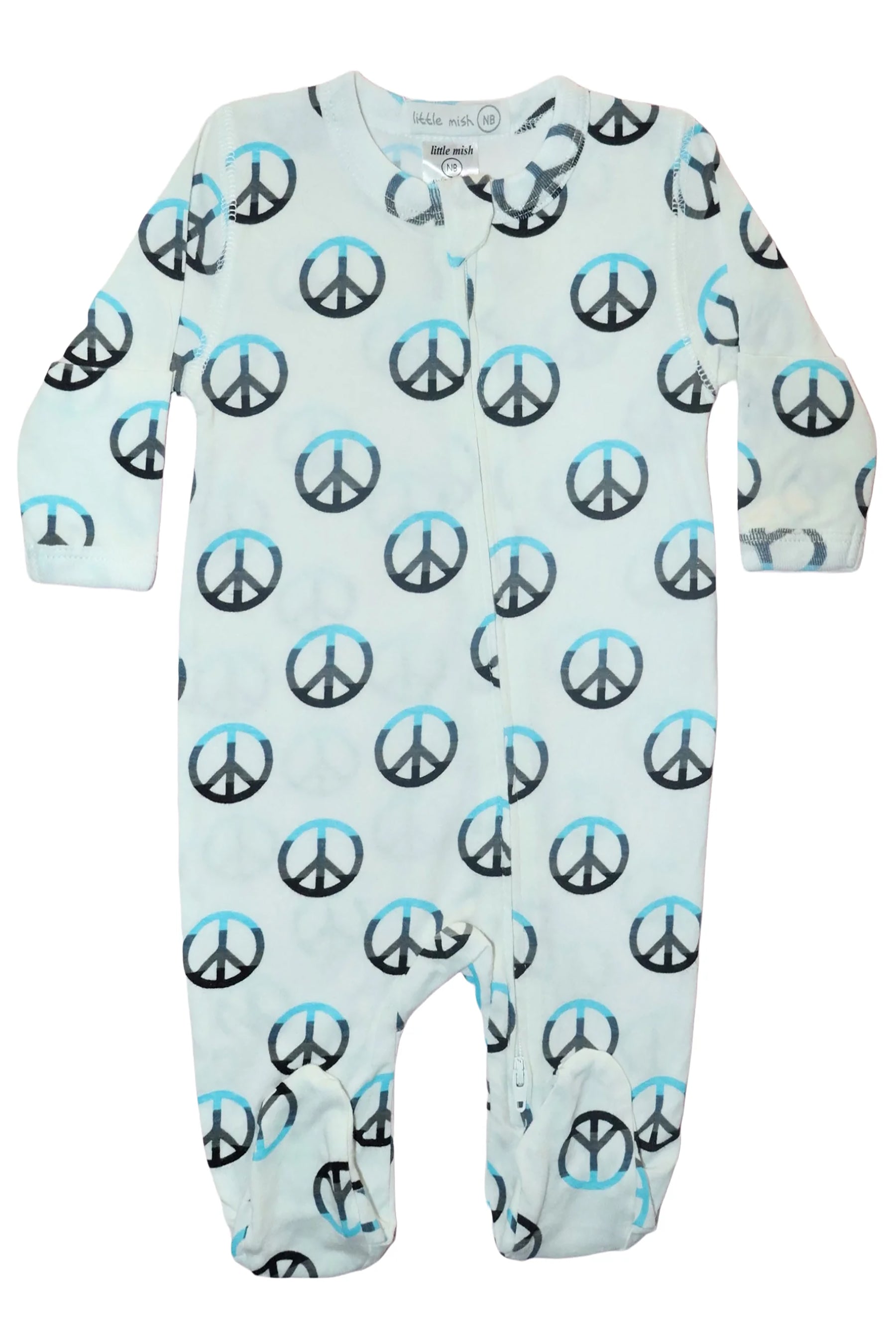 Footie- Peace Print
