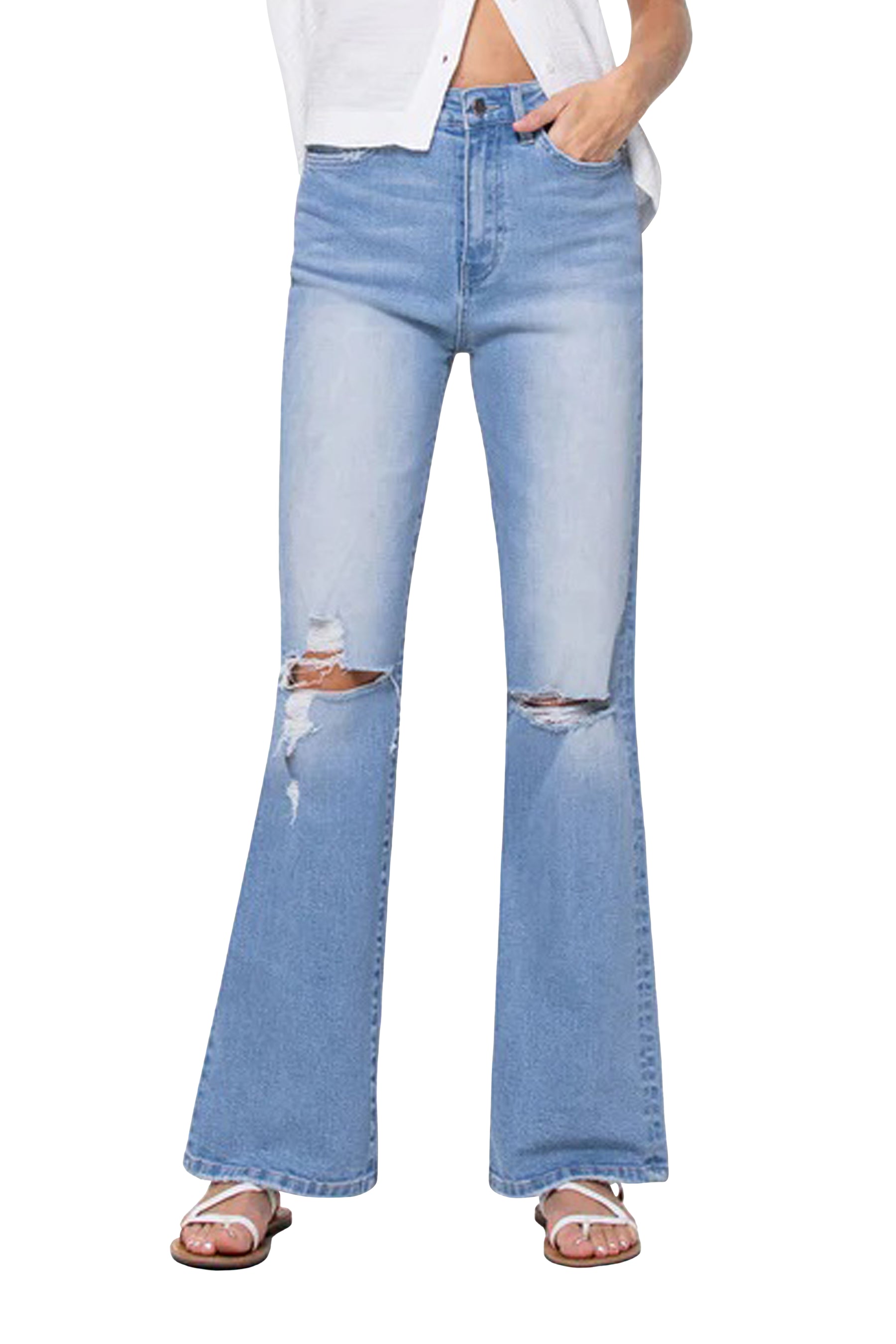 High Rise Vintage Flare