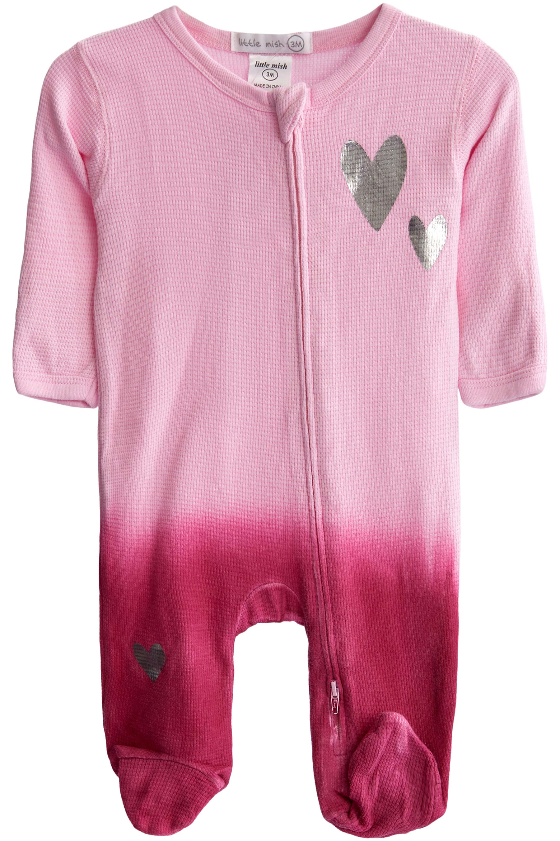 Footie- Pink Ombre