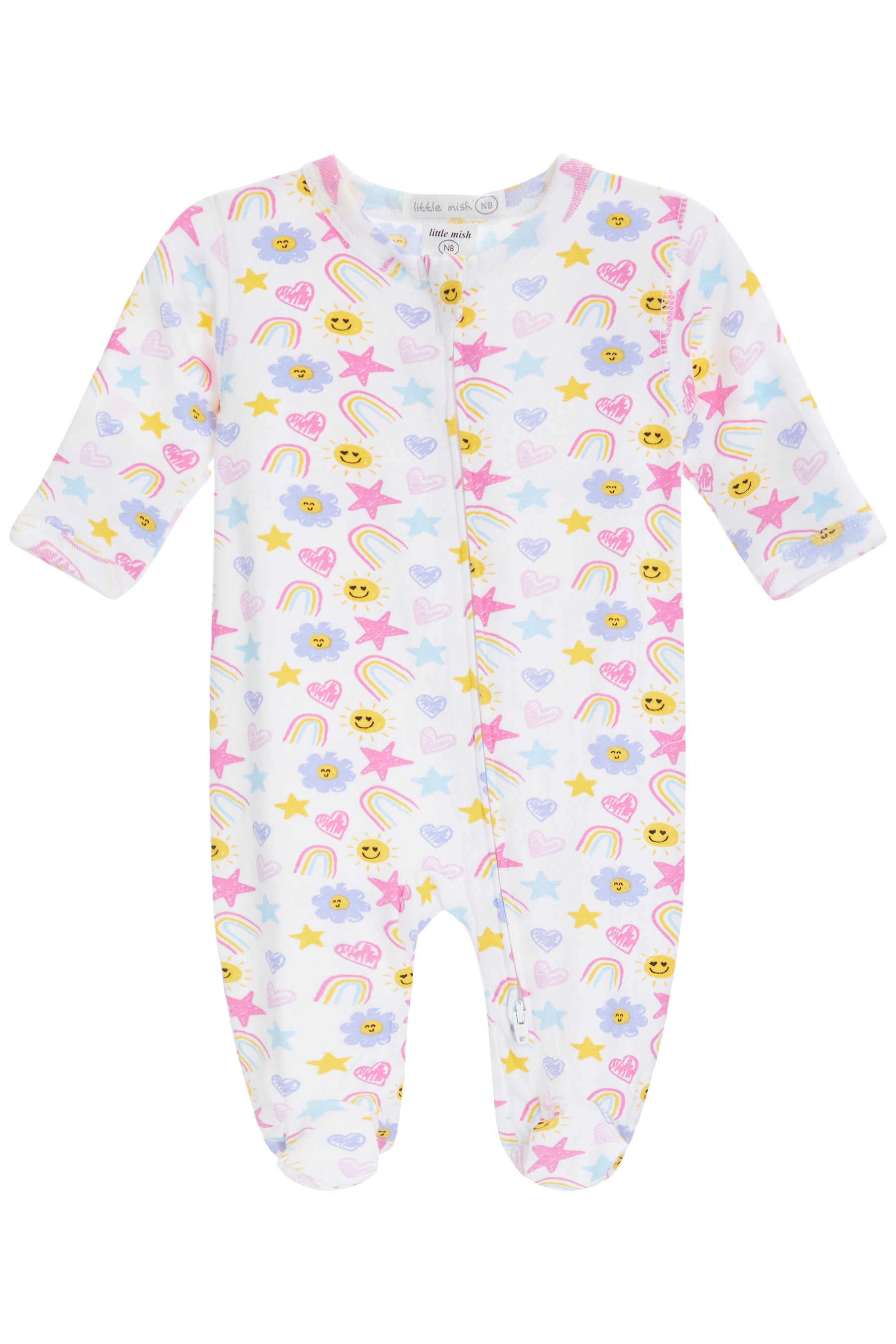 Footie- Flower Power