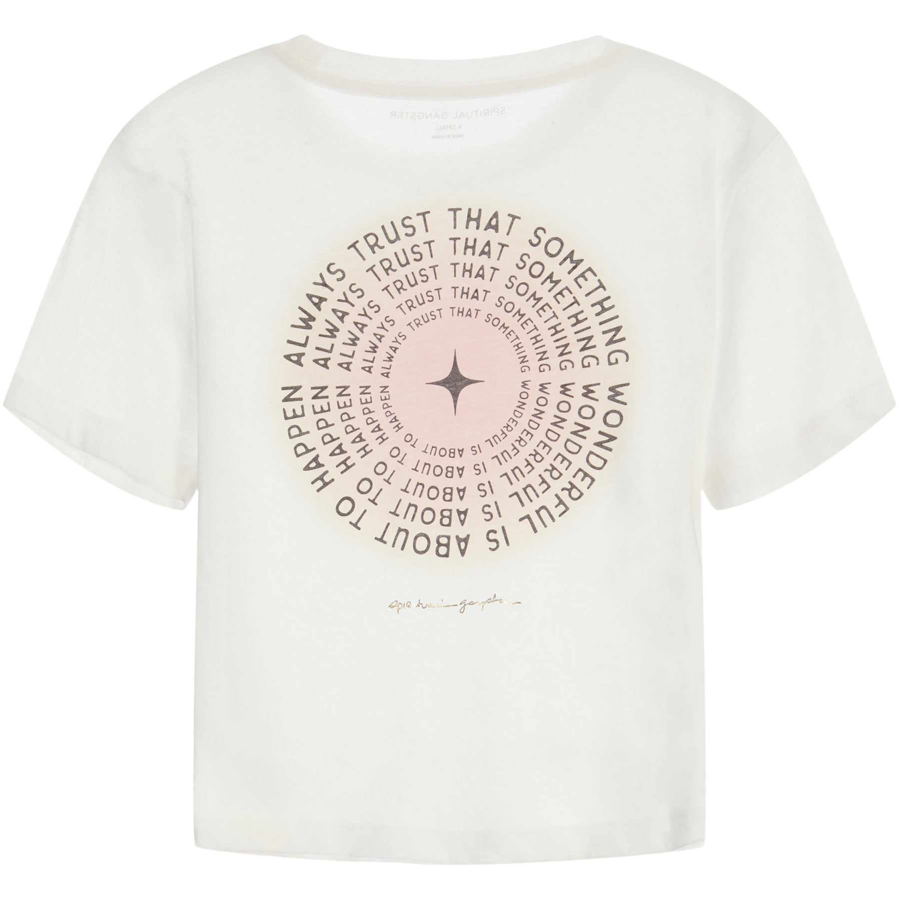 Always Trust Crop Tee