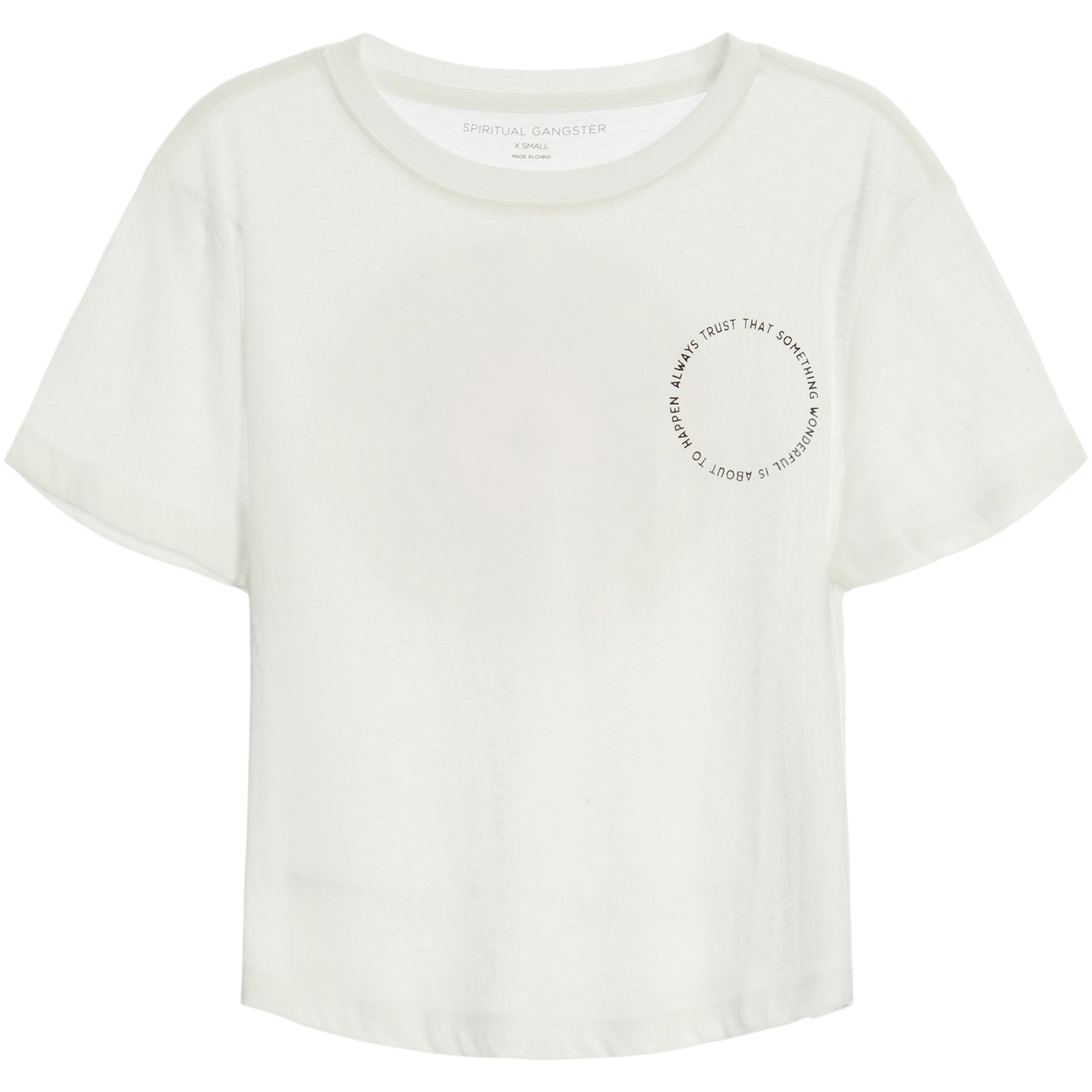 Always Trust Crop Tee